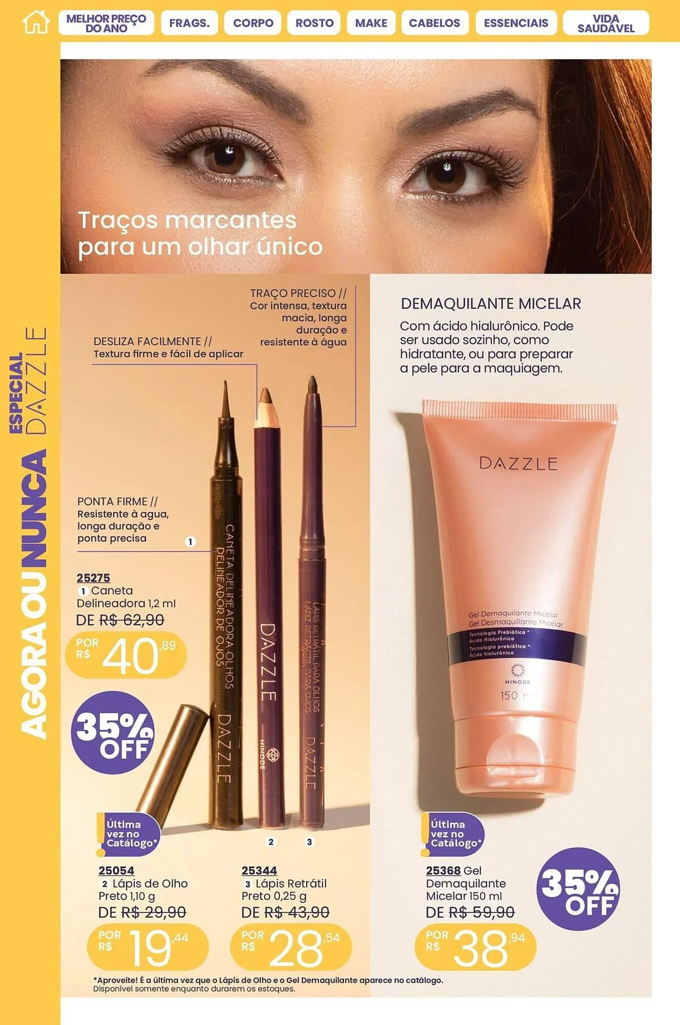 Encarte de Catálogo Hinode 1 de março até 31 de março 2026 - Pagina 72