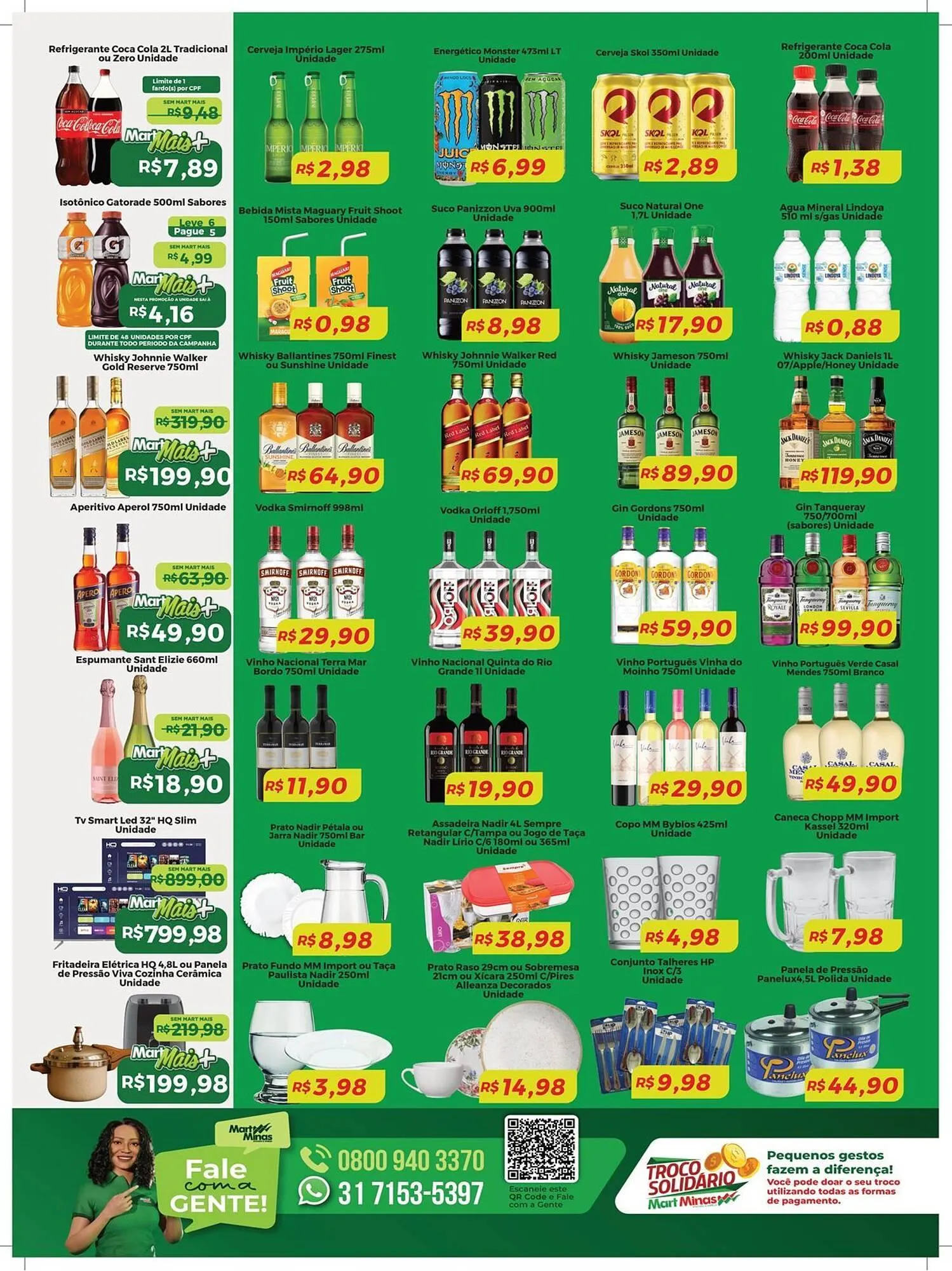 Encarte de Folheto Mart Minas 18 de dezembro até 24 de dezembro 2025 - Pagina 3