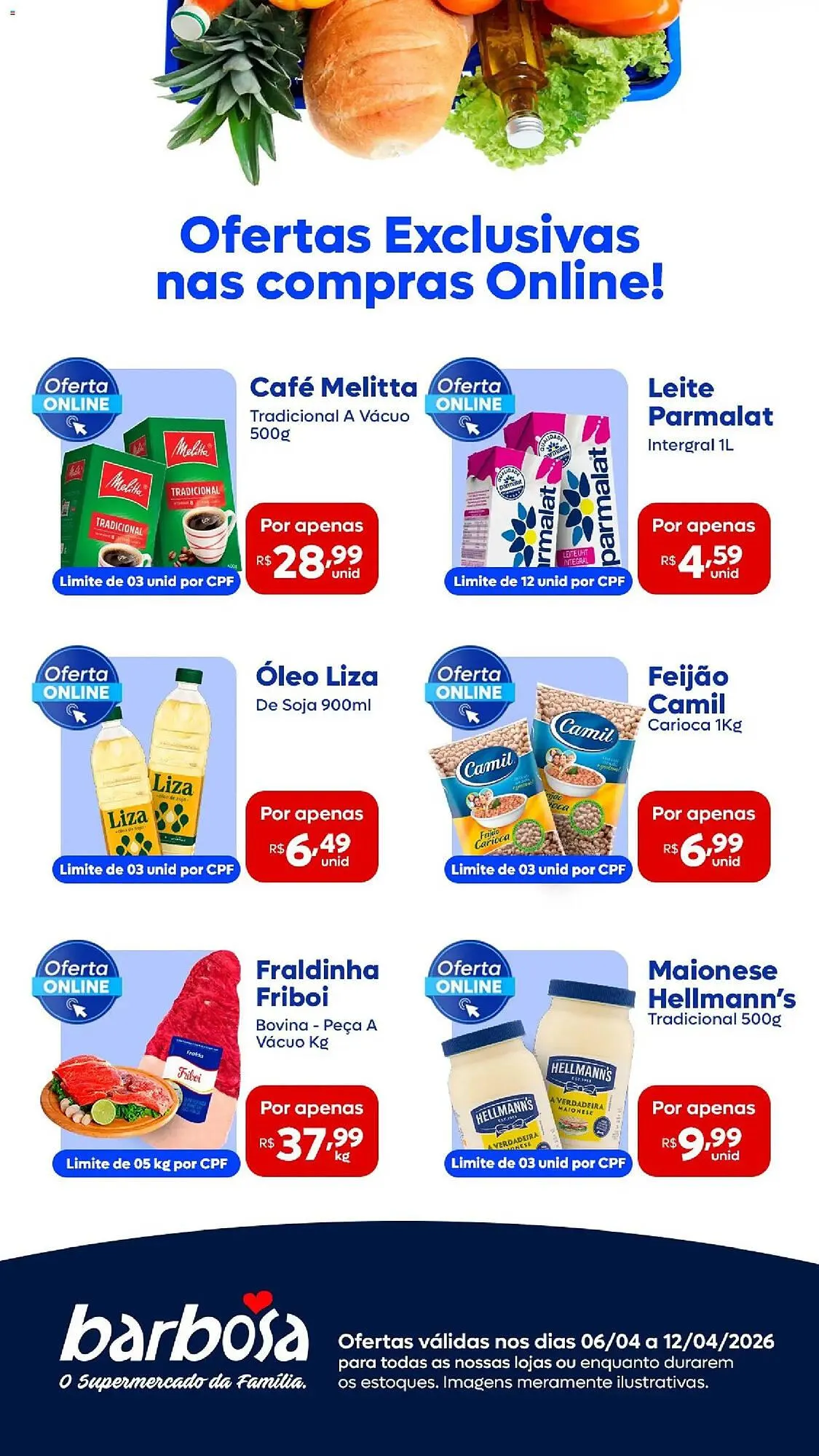 Encarte de Tabloide Barbosa Supermercados 6 de abril até 13 de abril 2026 - Pagina 3