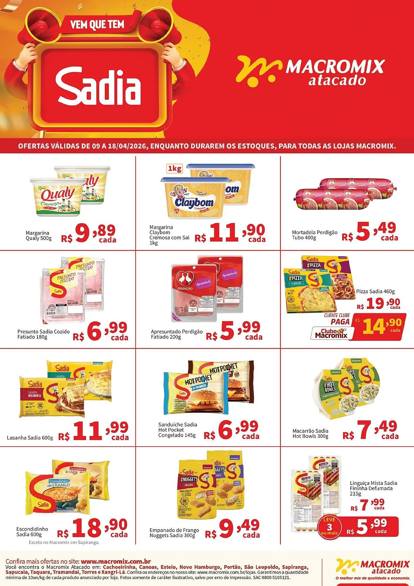 Encarte de Catálogo Macromix Atacado 9 de abril até 18 de abril 2026 - Pagina 1