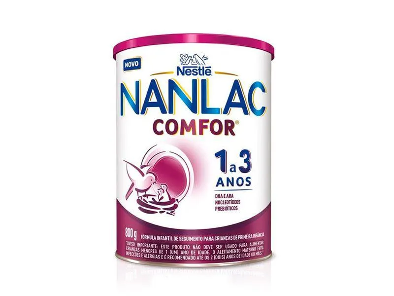 Fórmula Infantil Nanlac Comfor 800g