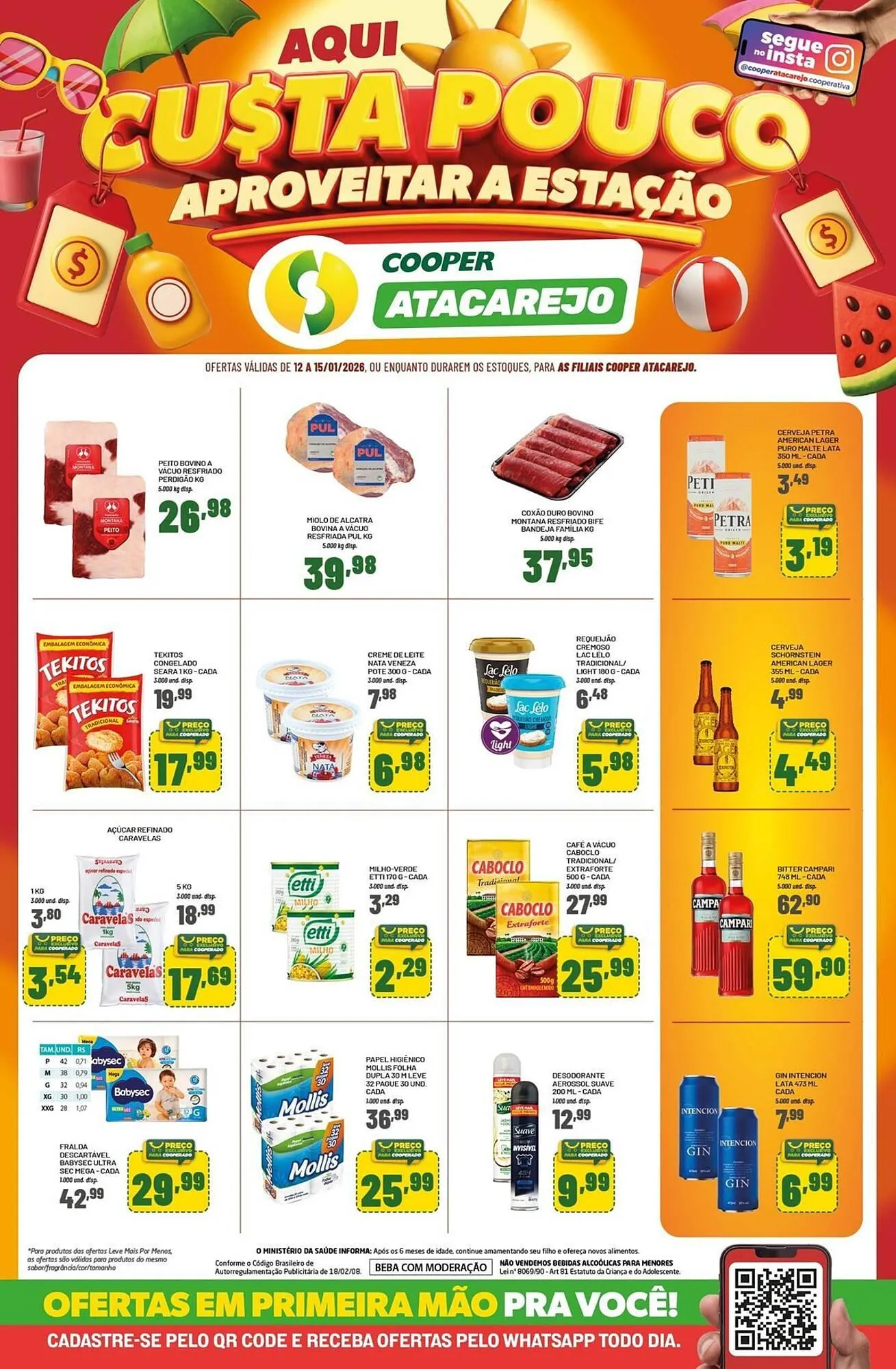 Encarte de Tabloide Cooper 12 de janeiro até 15 de janeiro 2026 - Pagina 1