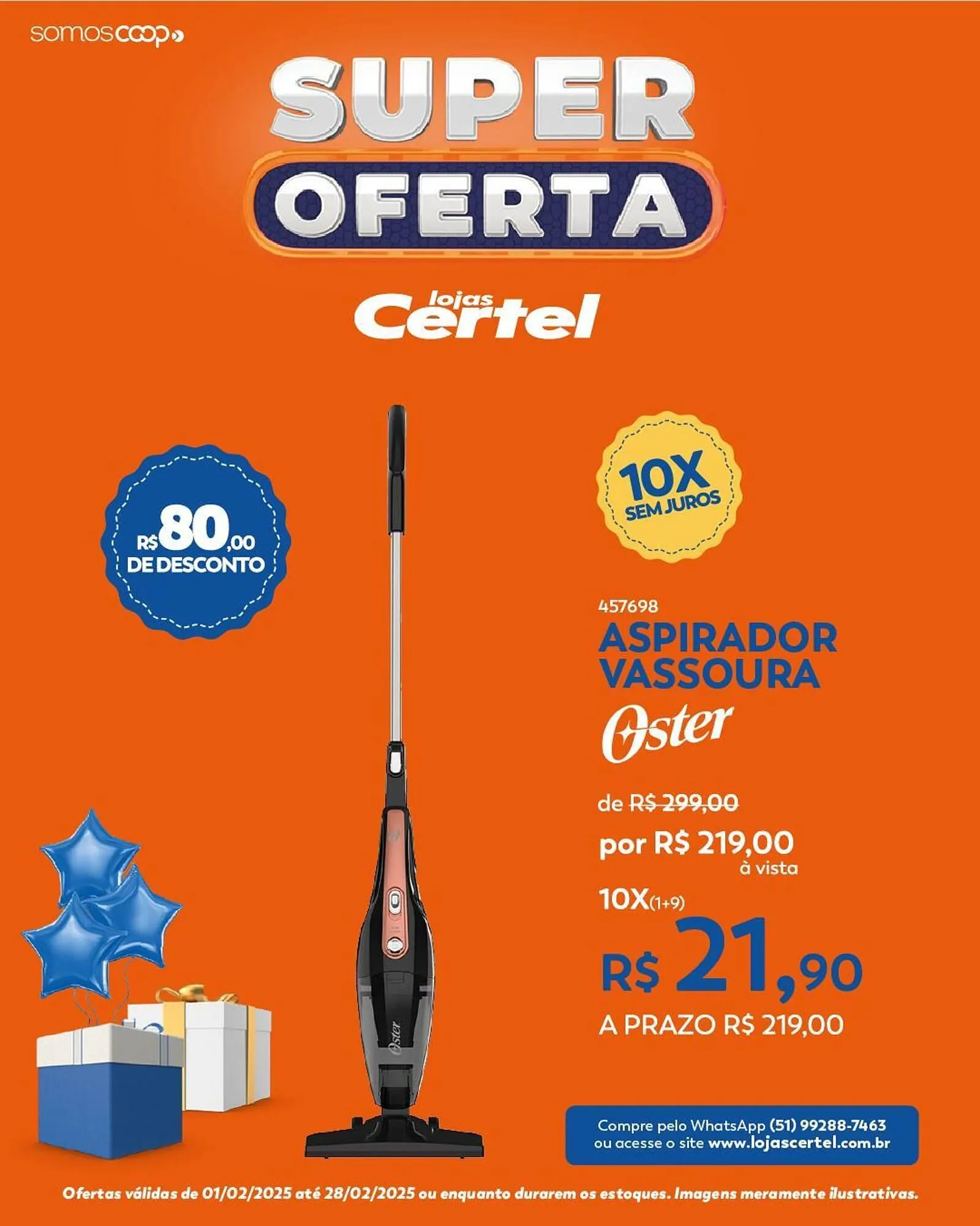 Encarte de Catálogo Lojas Certel 6 de fevereiro até 28 de fevereiro 2025 - Pagina 3