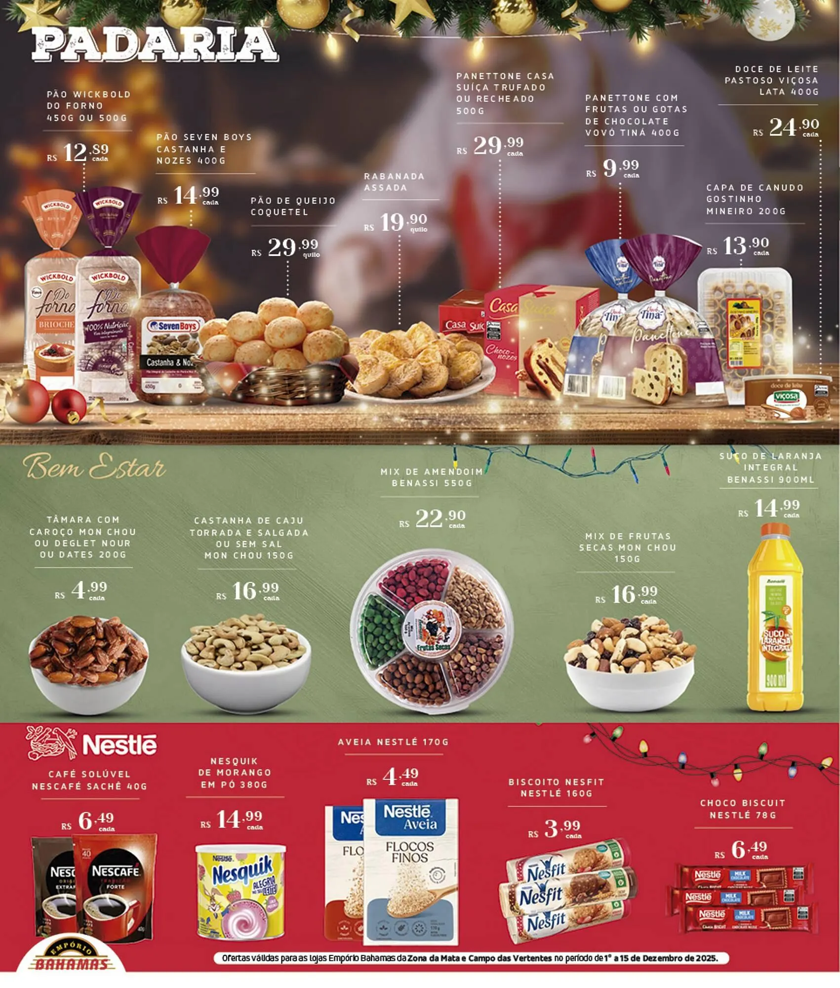 Encarte de Catálogo Empório Bahamas 1 de dezembro até 15 de dezembro 2025 - Pagina 6