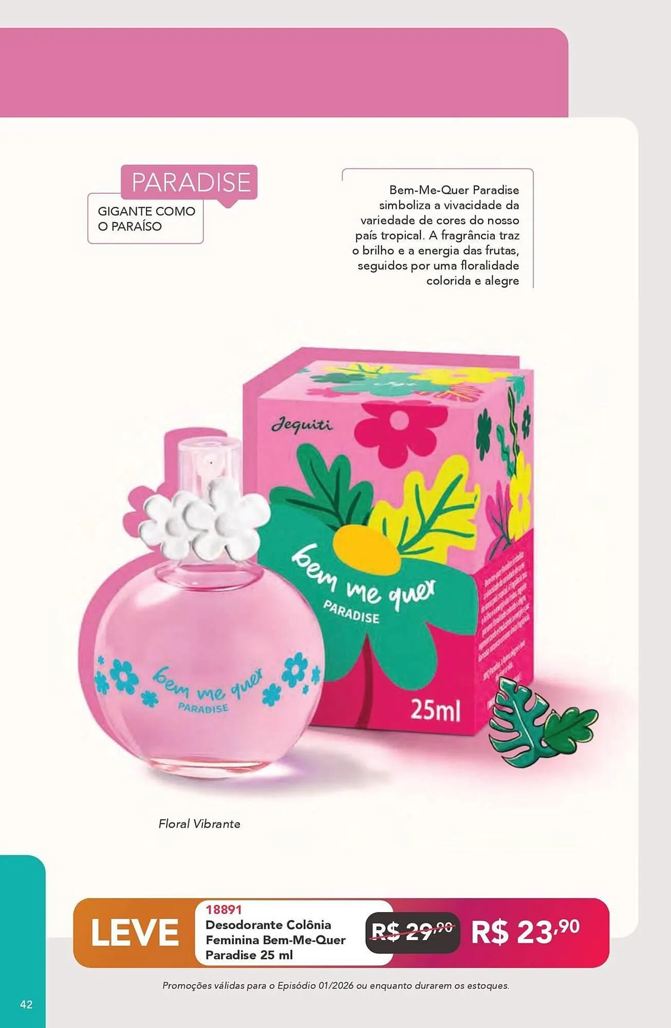 Encarte de Catálogo Jequiti 30 de dezembro até 1 de janeiro 2026 - Pagina 42