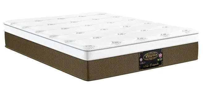Colchão King Star Firme Molas Ensacadas New Ortopedic
