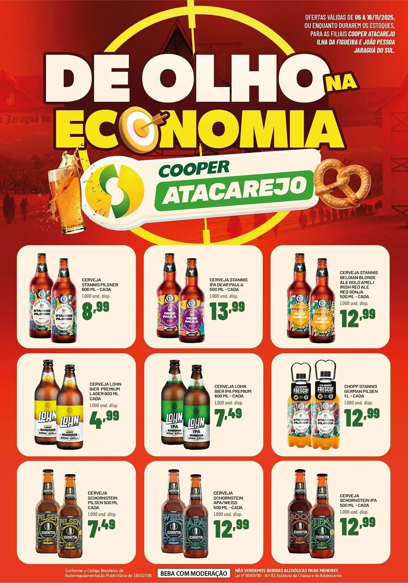 Encarte de Tabloide Cooper 6 de novembro até 16 de novembro 2025 - Pagina 1