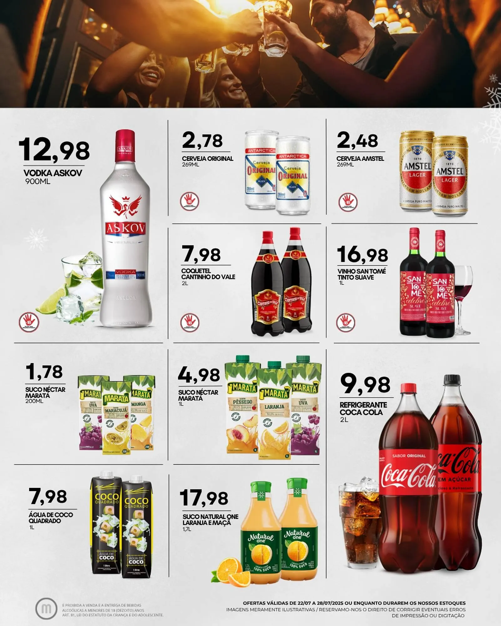 Encarte de Catálogo Mercadão Atacadista 22 de julho até 28 de julho 2025 - Pagina 3