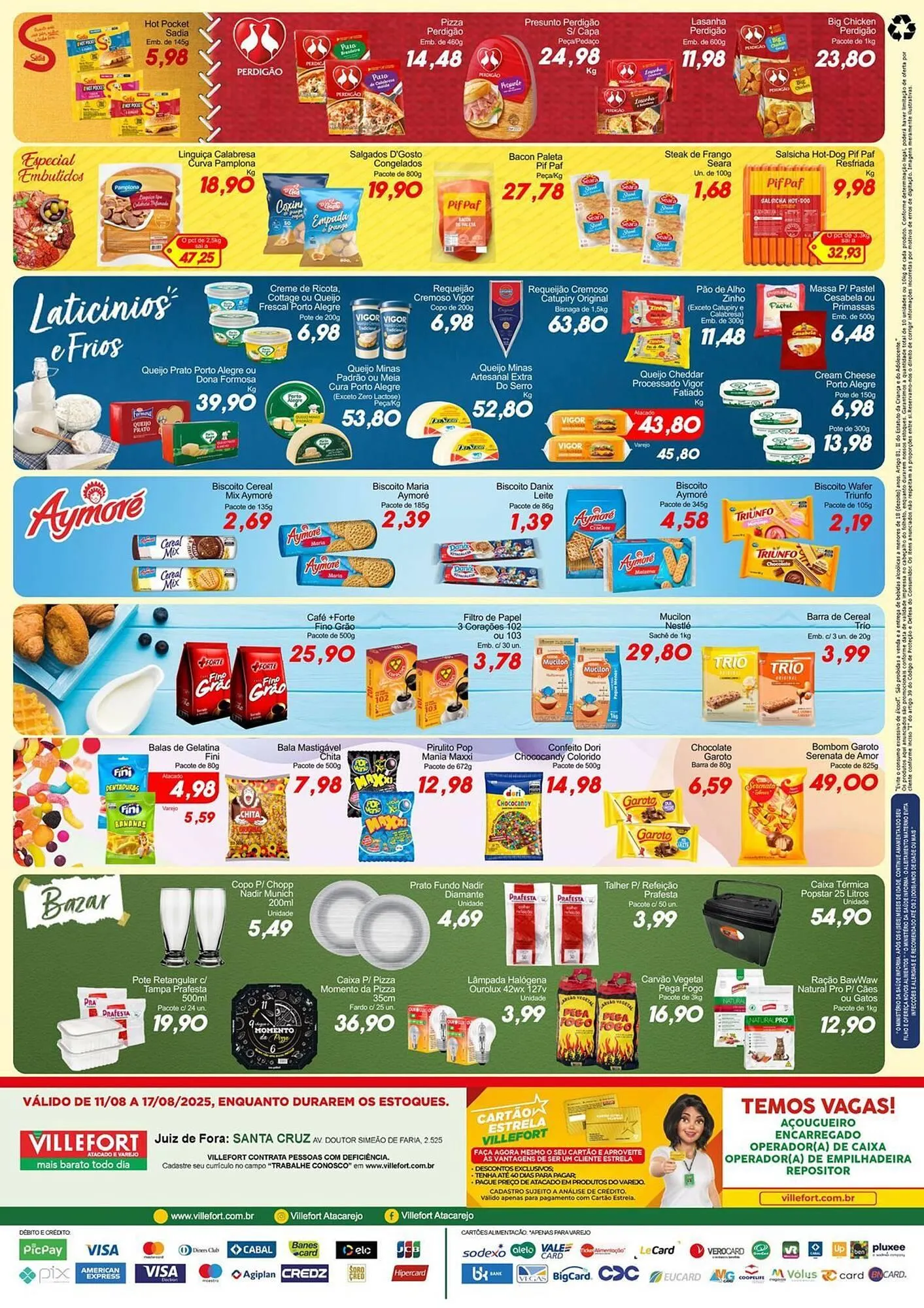 Encarte de Catálogo Villefort Atacadista 11 de agosto até 17 de agosto 2025 - Pagina 2