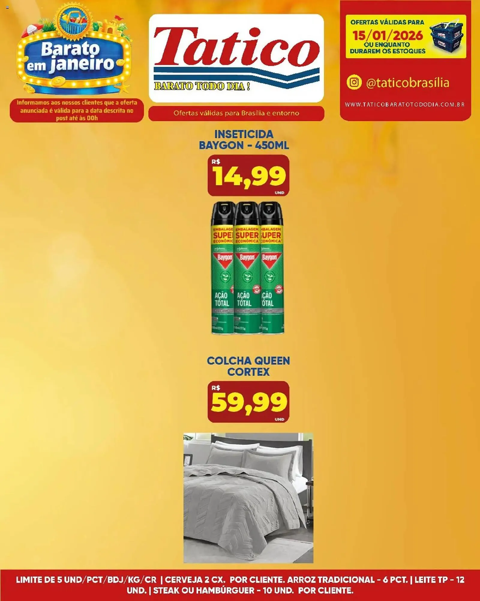 Encarte de Tabloide Tatico 15 de janeiro até 15 de janeiro 2026 - Pagina 17