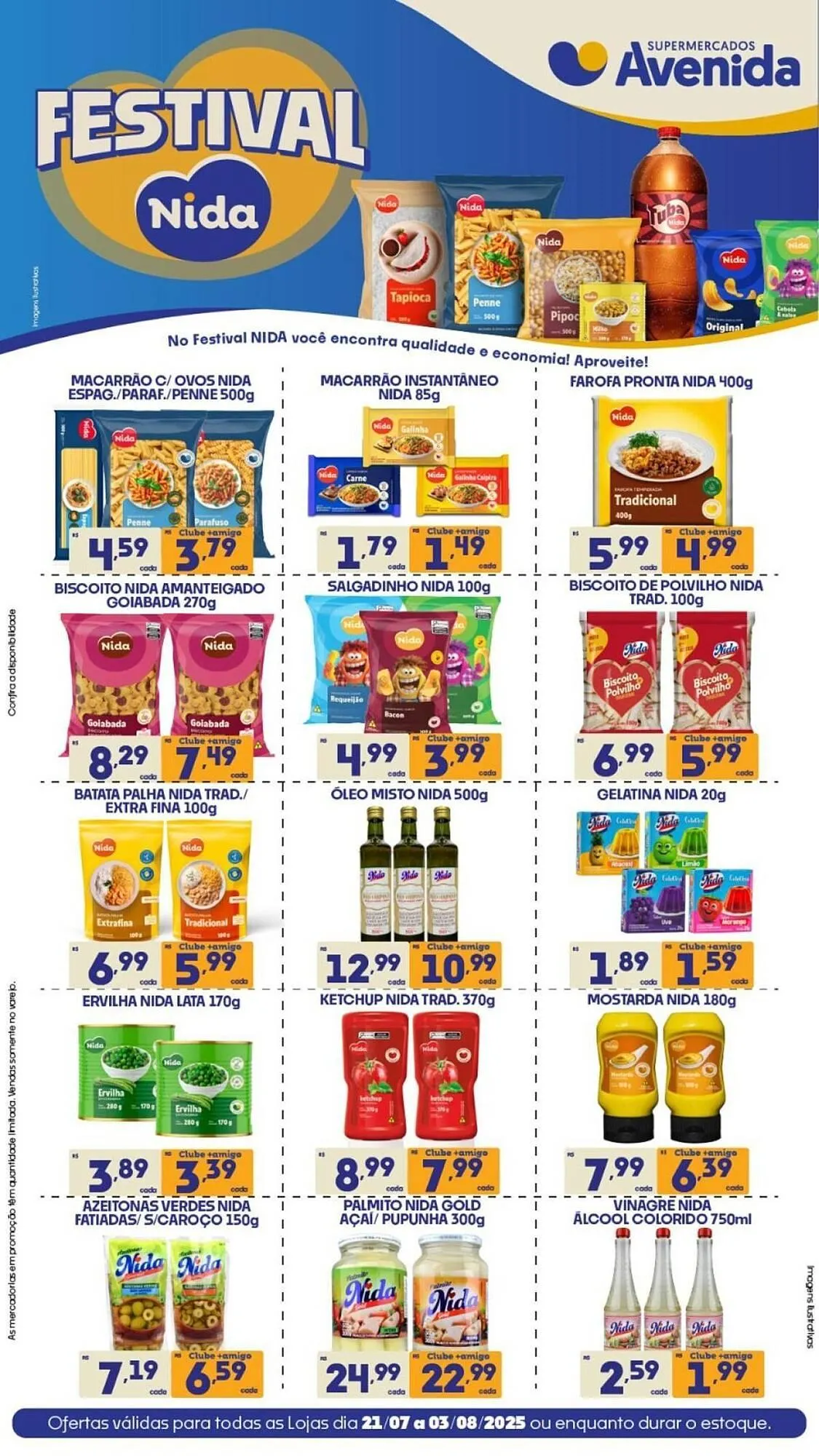 Encarte de Catálogo Supermercados Avenida 29 de julho até 30 de julho 2025 - Pagina 7