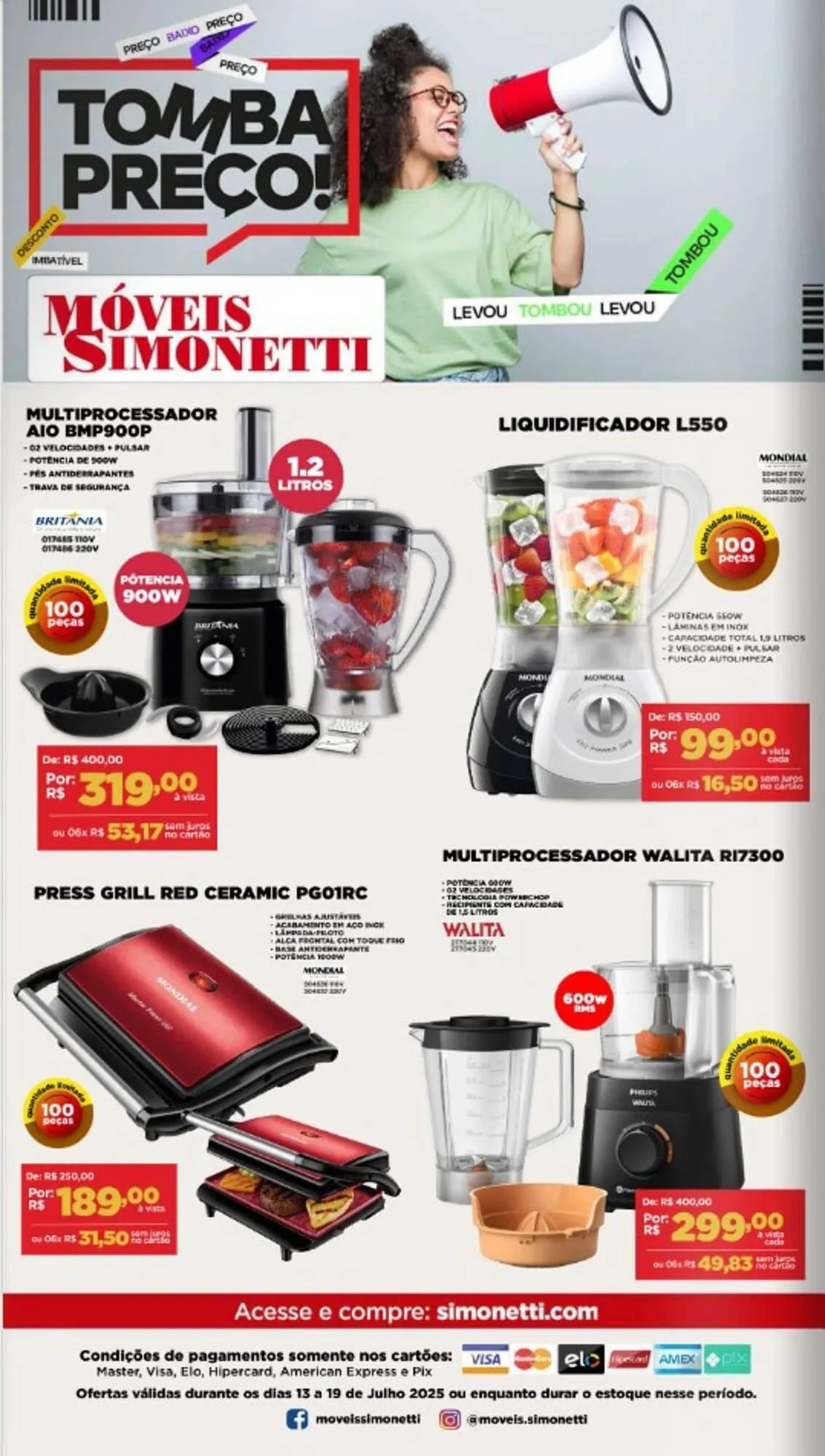 Encarte de Catálogo Móveis Simonetti 14 de julho até 19 de julho 2025 - Pagina 48