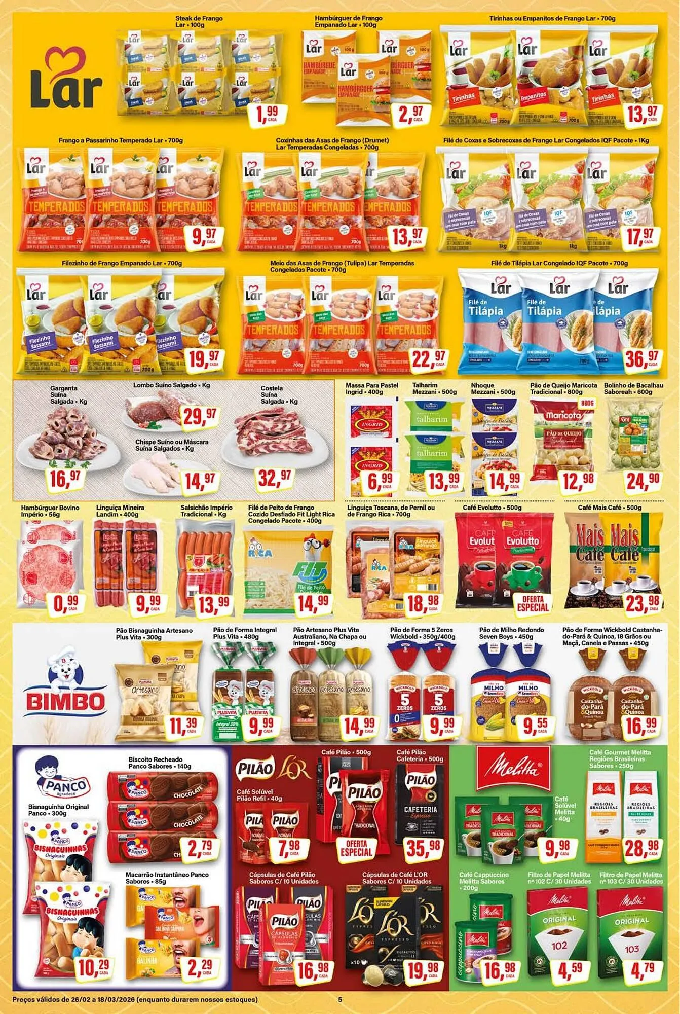 Encarte de Encarte Rede Supermarket 2 de março até 4 de março 2026 - Pagina 5