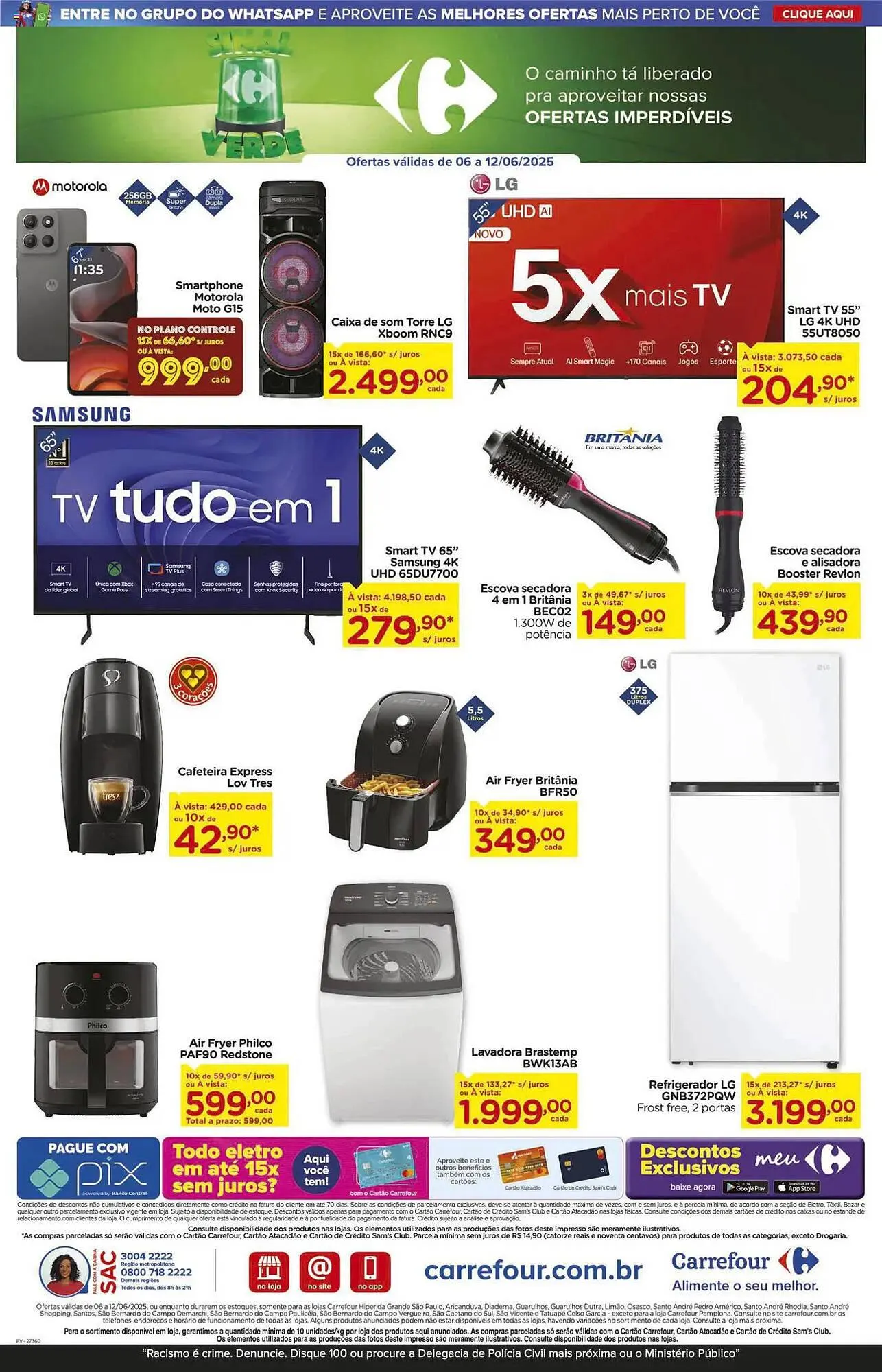 Encarte de Catálogo Carrefour 6 de junho até 18 de junho 2025 - Pagina 12