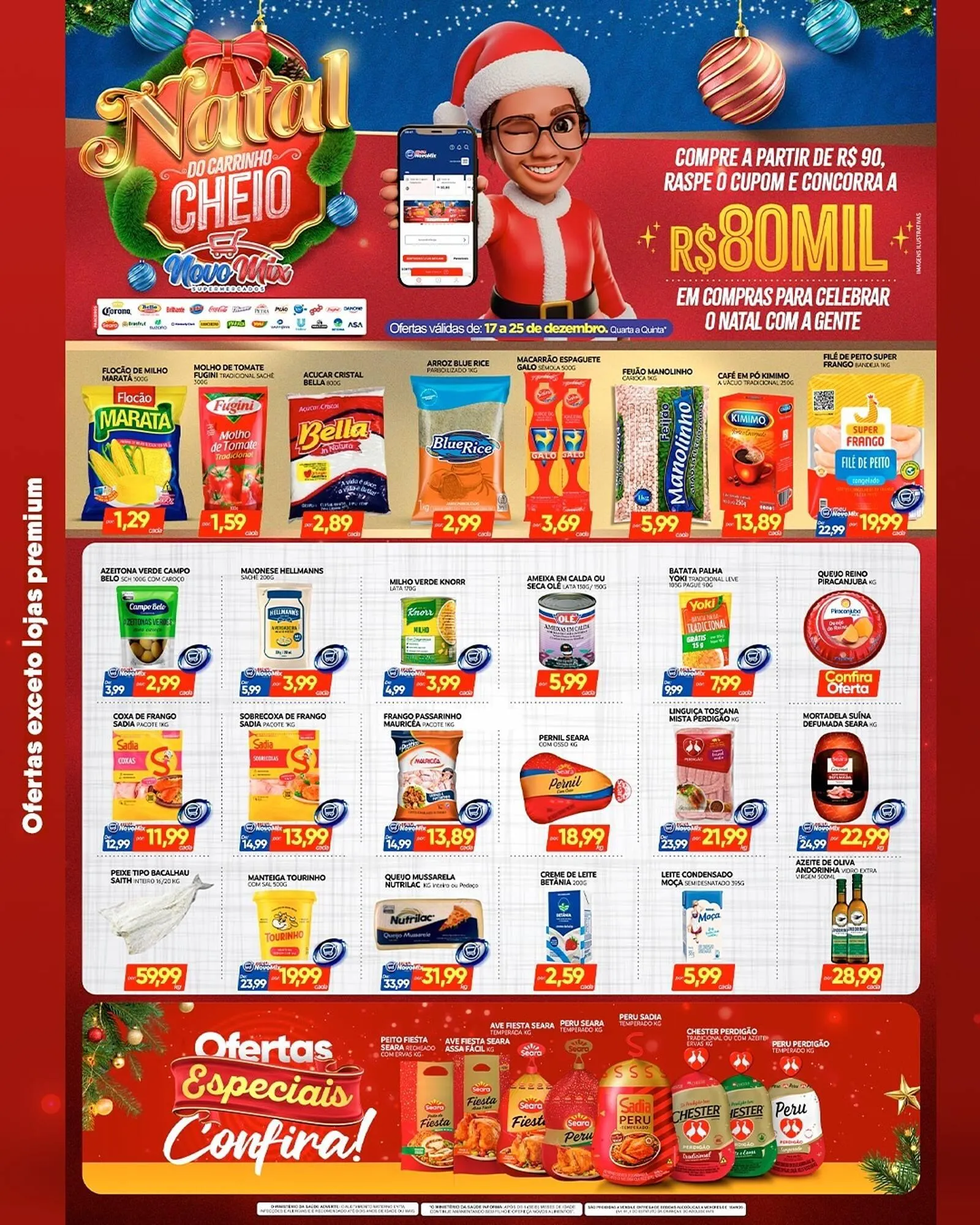 Encarte de Encarte Novo Mix 17 de dezembro até 25 de dezembro 2025 - Pagina 2