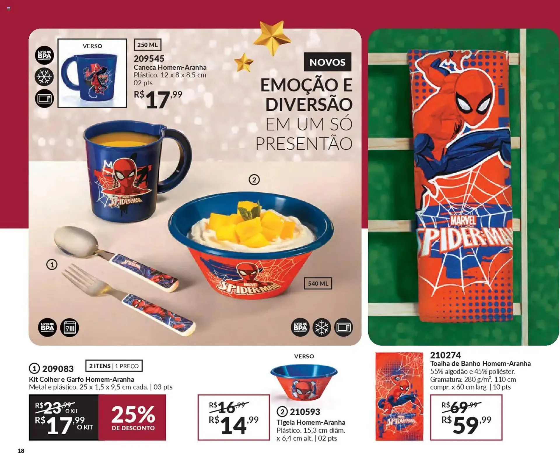 Encarte de Catálogo Avon 21 de novembro até 19 de dezembro 2025 - Pagina 18