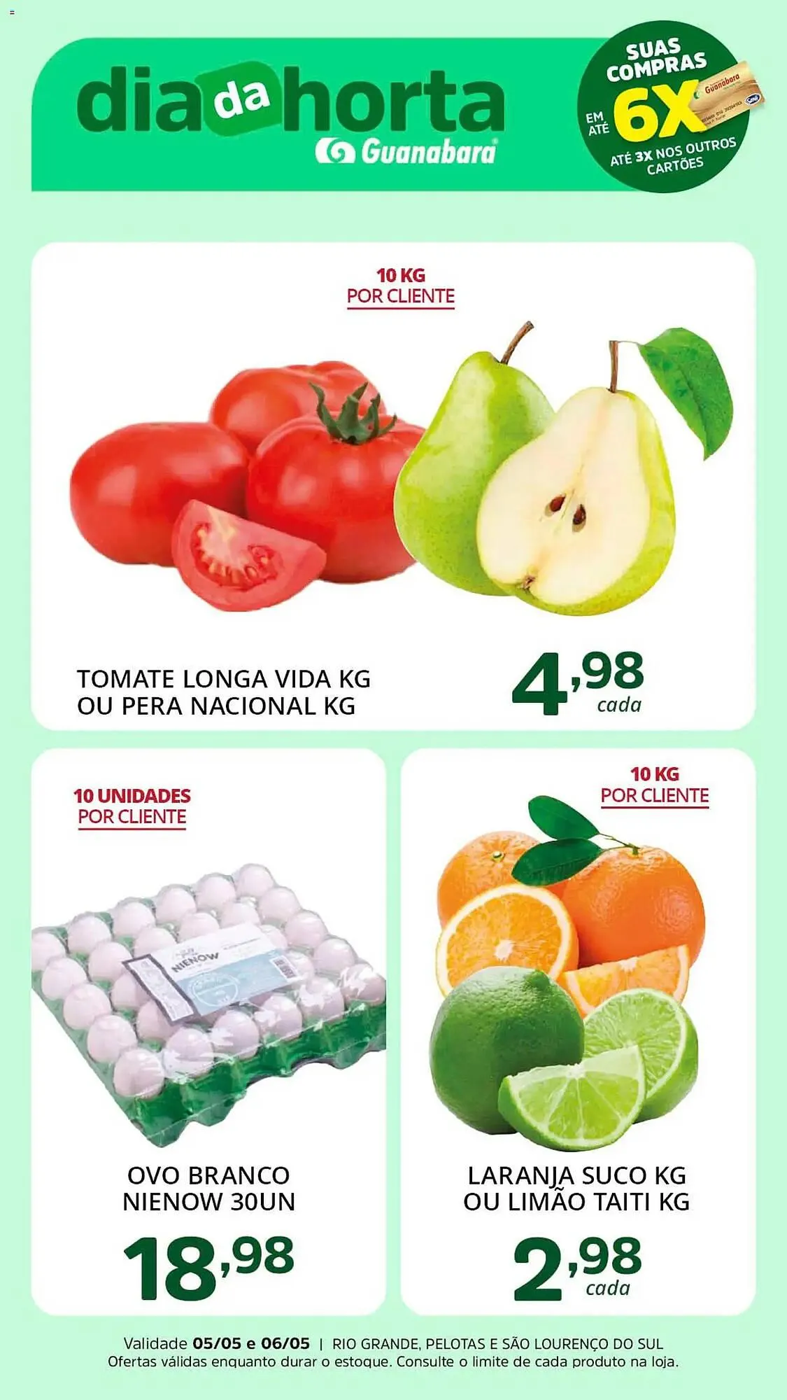 Encarte de Encarte Supermercados Guanabara 5 de maio até 6 de maio 2026 - Pagina 3