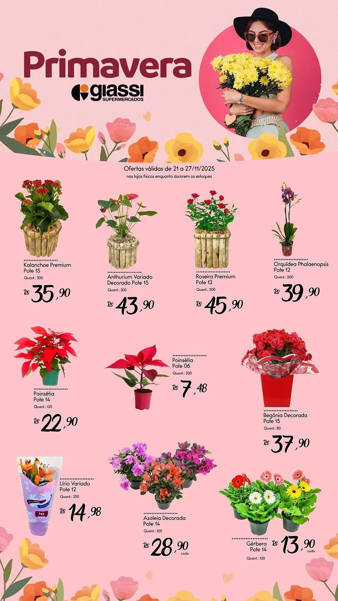 Encarte de Encarte Giassi Supermercados 21 de novembro até 27 de novembro 2025 - Pagina 1