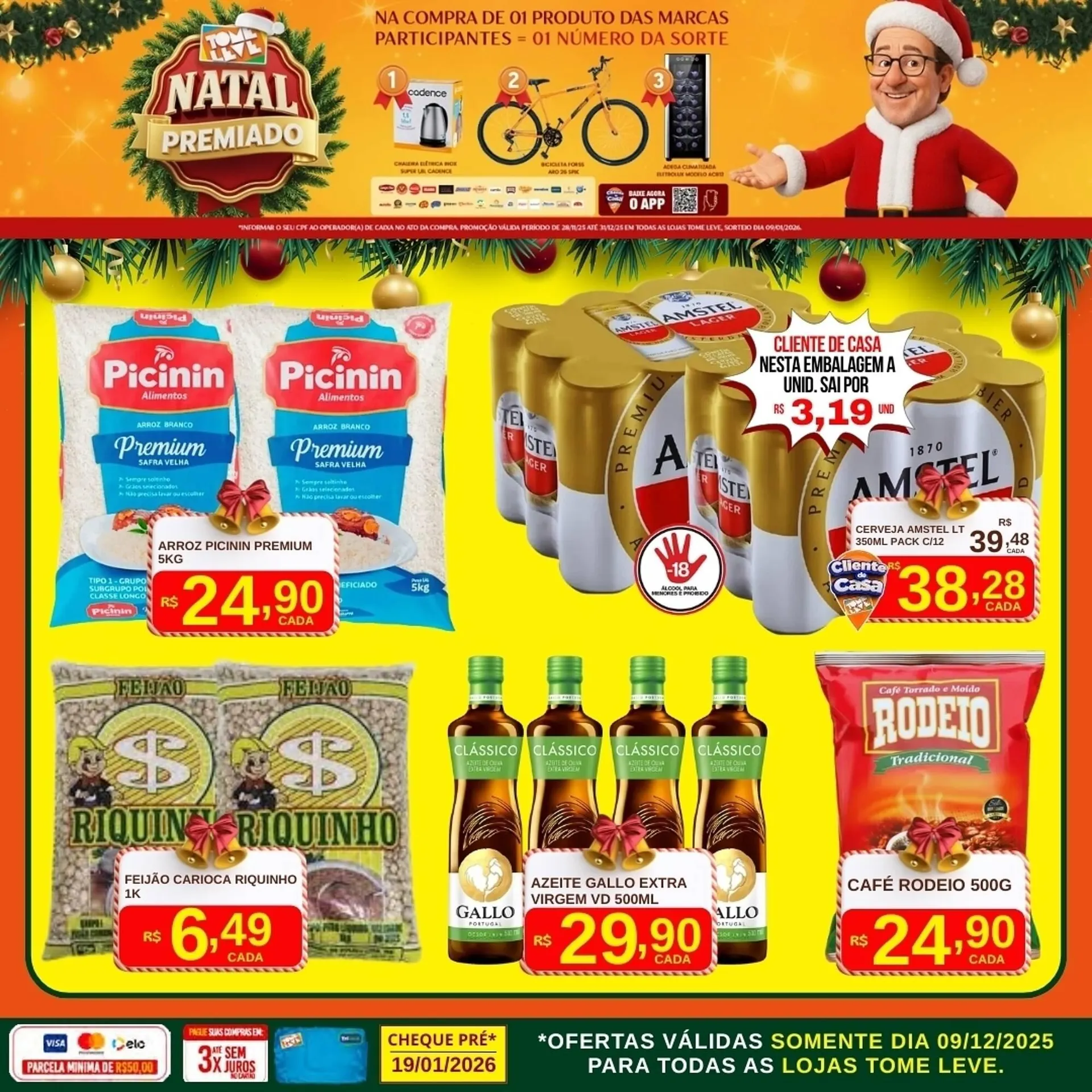 Encarte de Catálogo Tome Leve 9 de dezembro até 31 de dezembro 2025 - Pagina 1