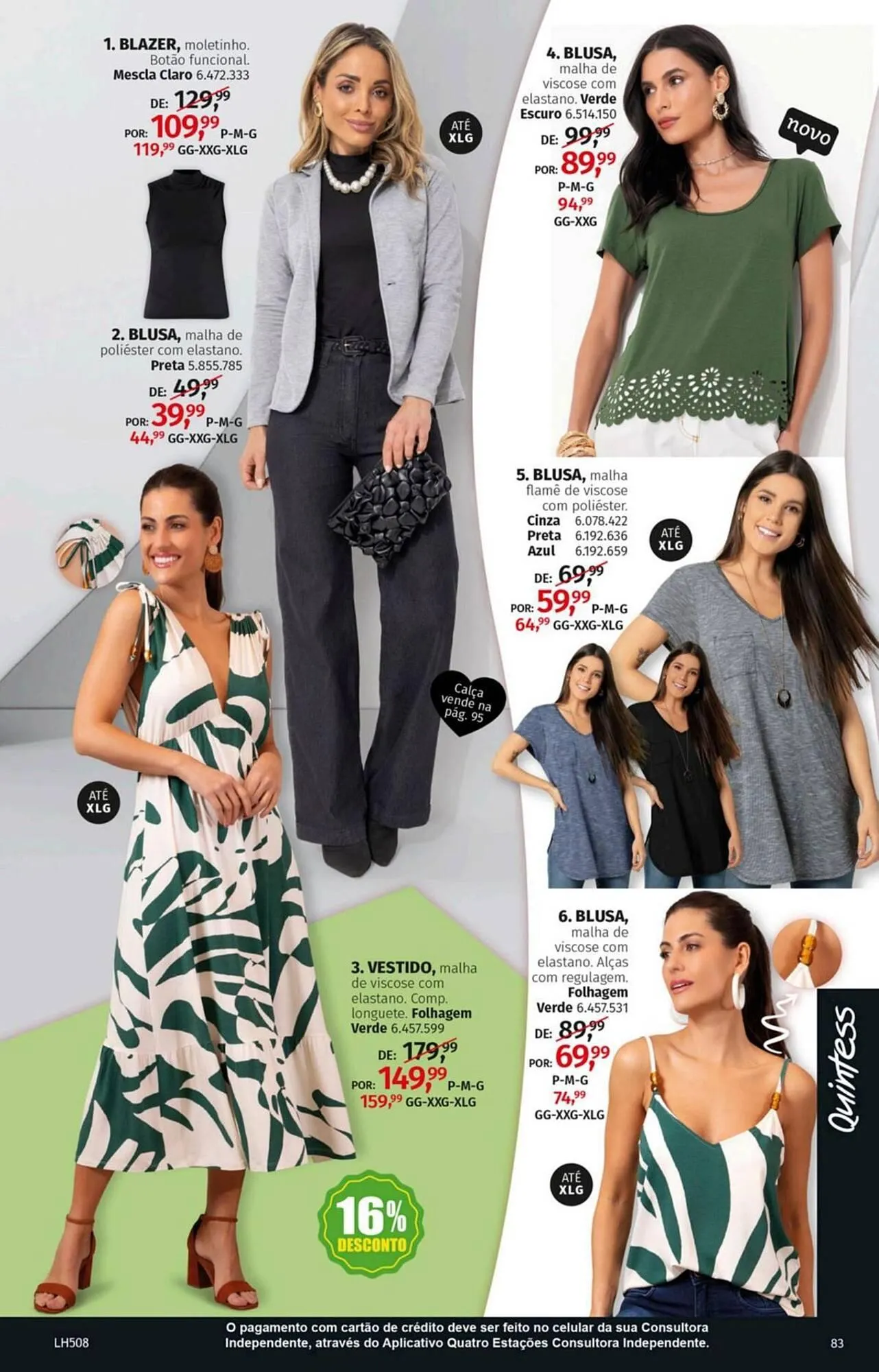 Encarte de Catálogo Quatro Estações 28 de abril até 31 de maio 2025 - Pagina 85