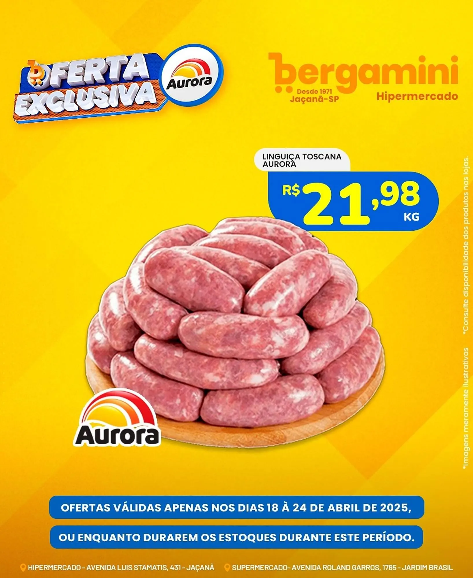 Encarte de Catálogo Supermercado Bergamini 18 de abril até 24 de abril 2025 - Pagina 4