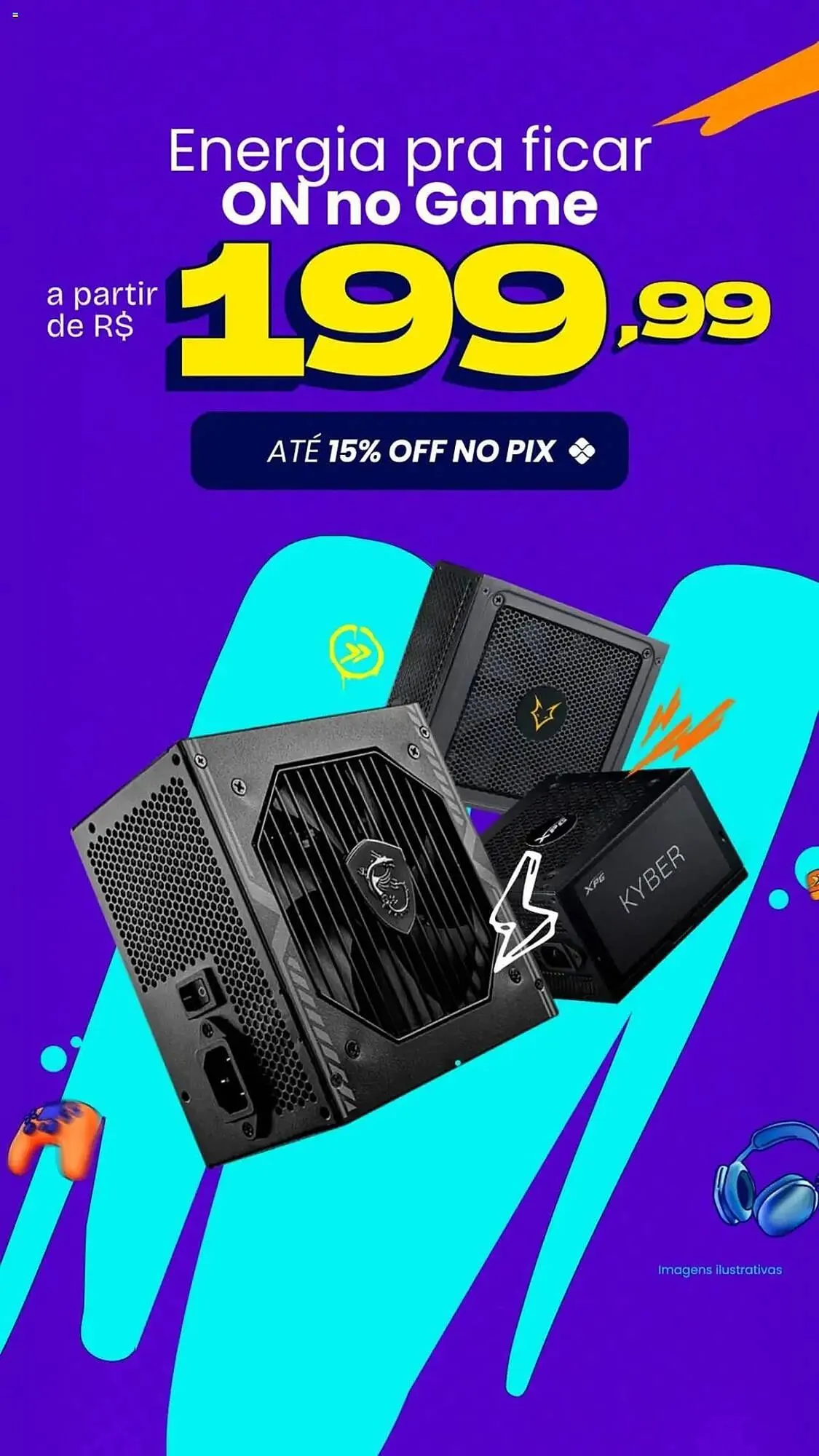 Encarte de Catálogo KaBuM 11 de julho até 22 de julho 2025 - Pagina 9