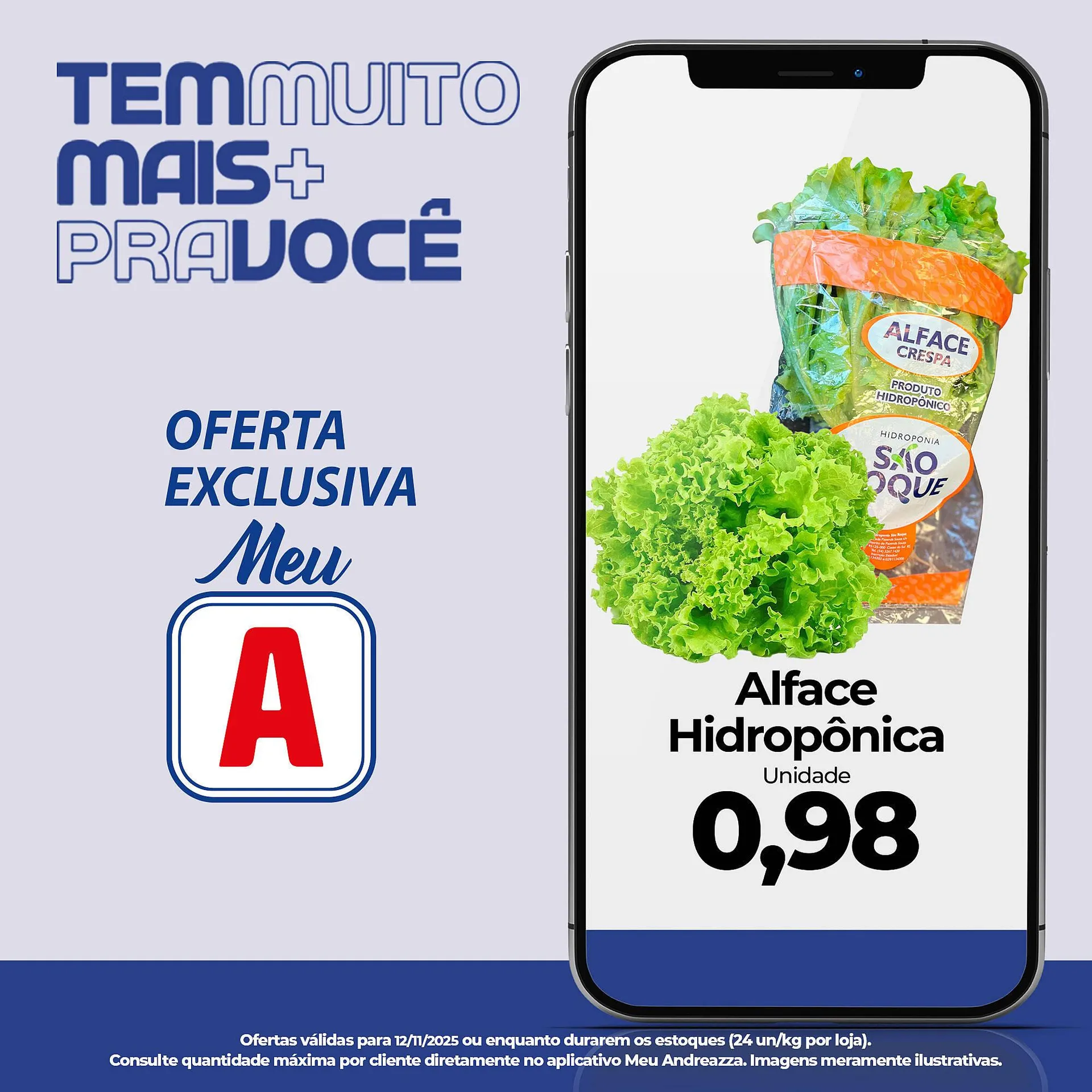 Encarte de Catálogo Supermercados Andreazza 12 de novembro até 12 de novembro 2025 - Pagina 1