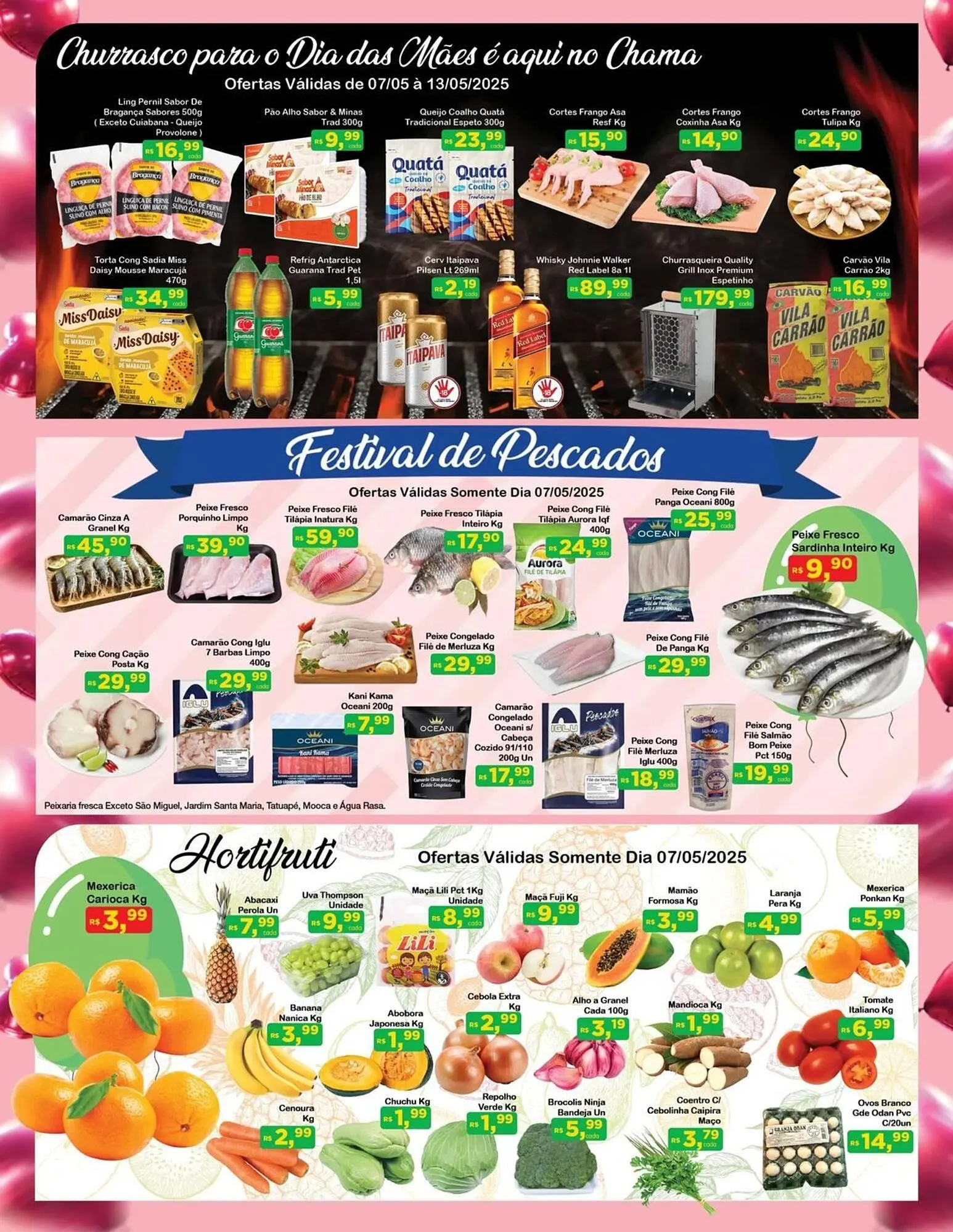 Encarte de Catálogo Chama Supermercados 7 de maio até 13 de maio 2025 - Pagina 2