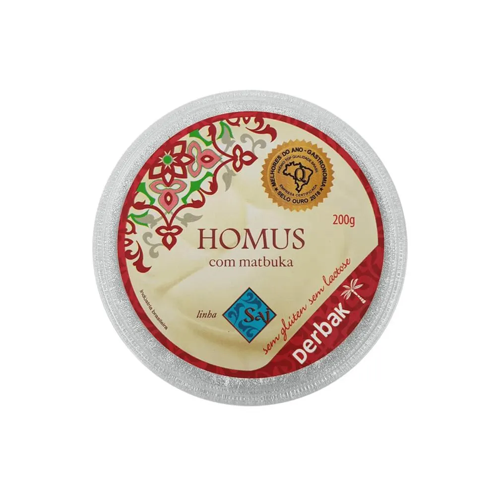 Homus Com Matbuka Derbak 200 G | Oba Hortifruti