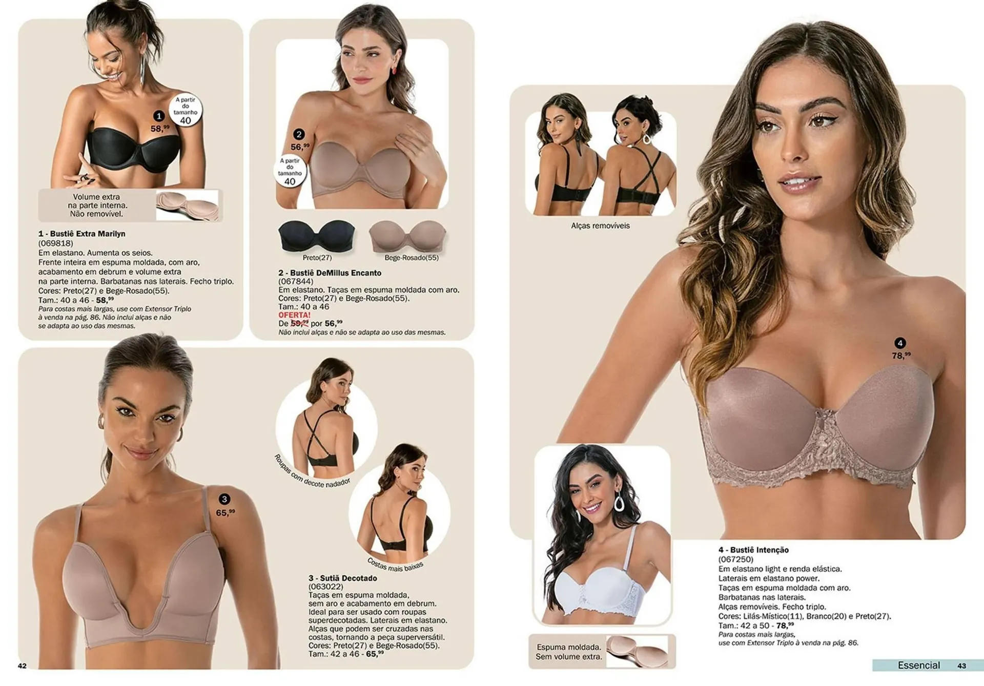 Encarte de Catálogo DeMillus 13 de março até 31 de maio 2025 - Pagina 22