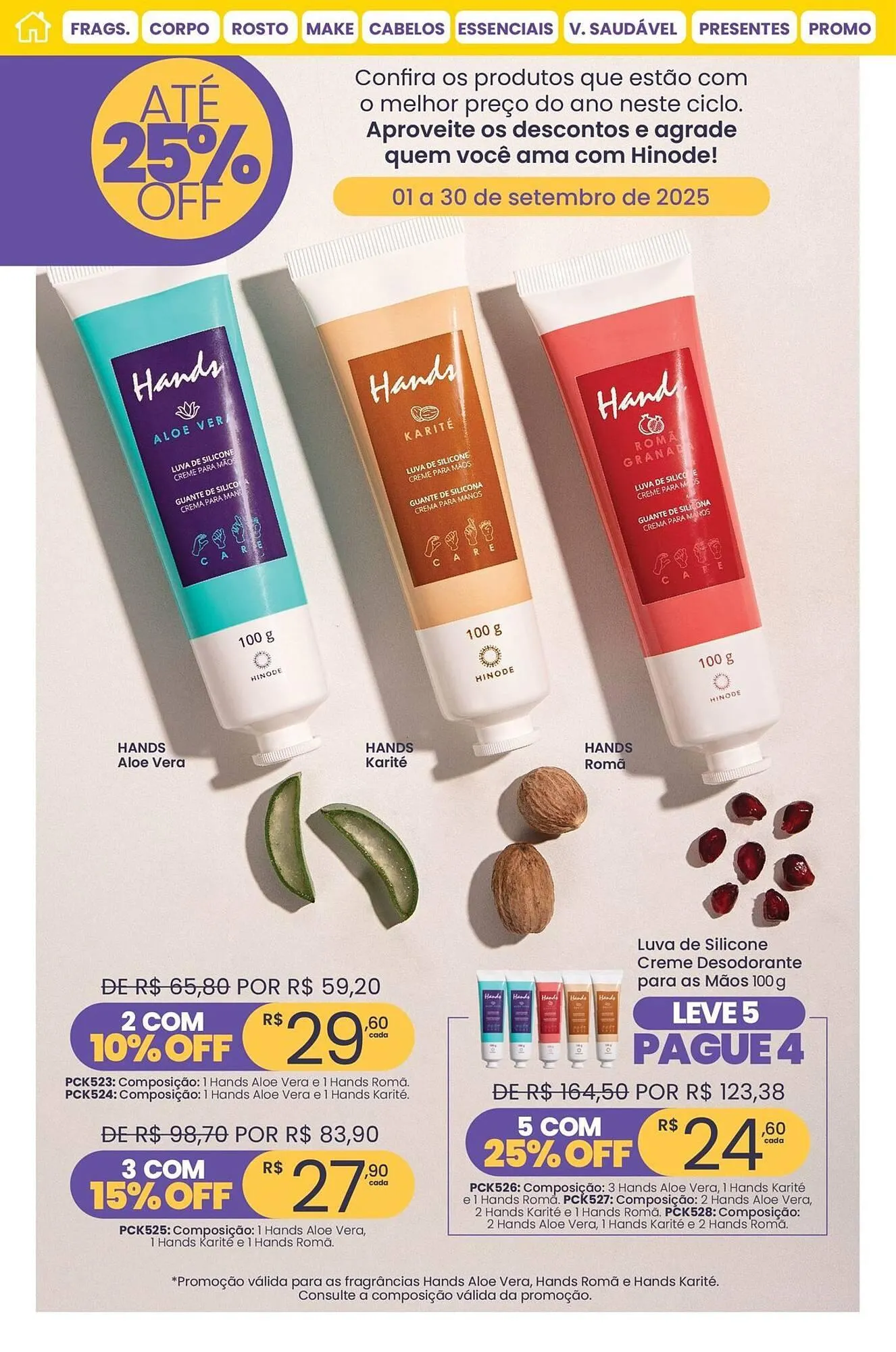 Encarte de Catálogo Hinode 5 de setembro até 30 de setembro 2025 - Pagina 101