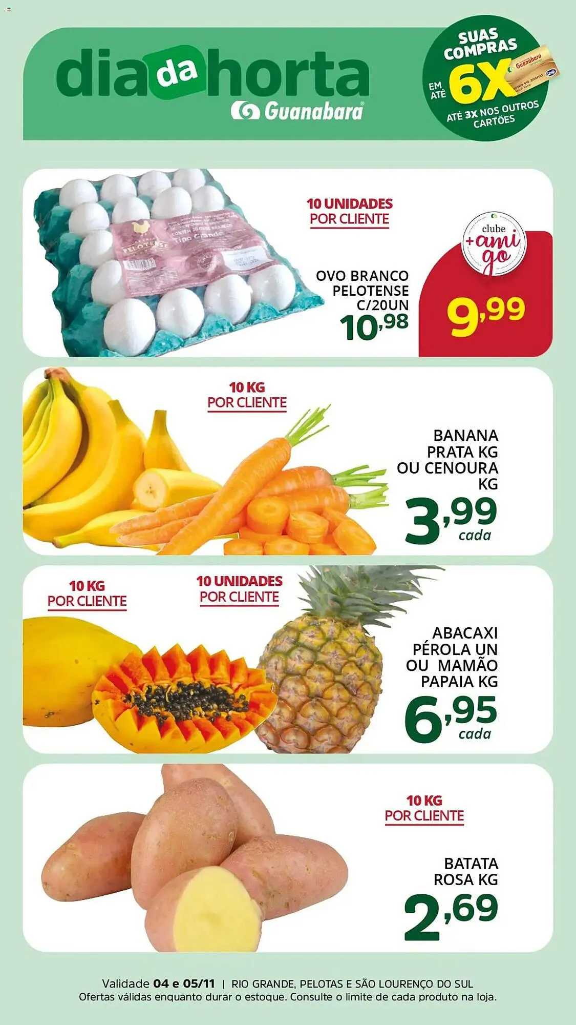 Encarte de Encarte Supermercados Guanabara 4 de novembro até 5 de novembro 2025 - Pagina 2