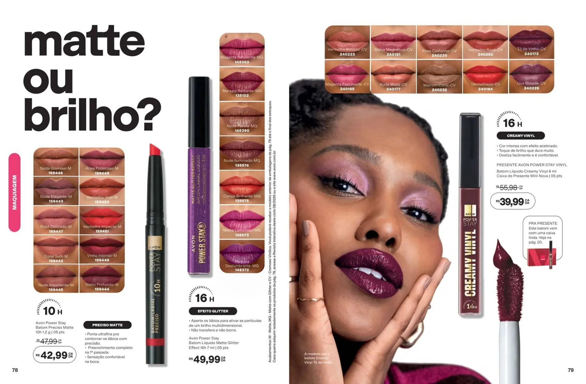 Encarte de Catálogo Avon 13 de abril até 30 de abril 2026 - Pagina 40