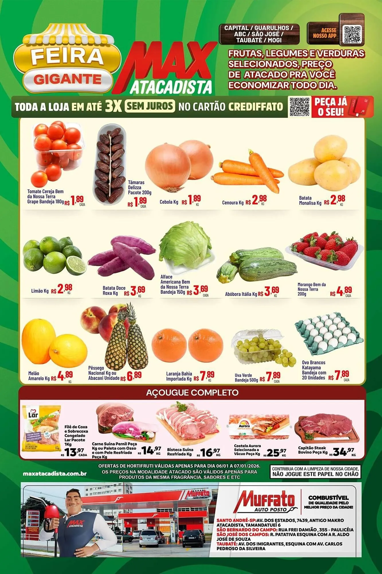 Encarte de Encarte Max Atacadista 6 de janeiro até 7 de janeiro 2026 - Pagina 1