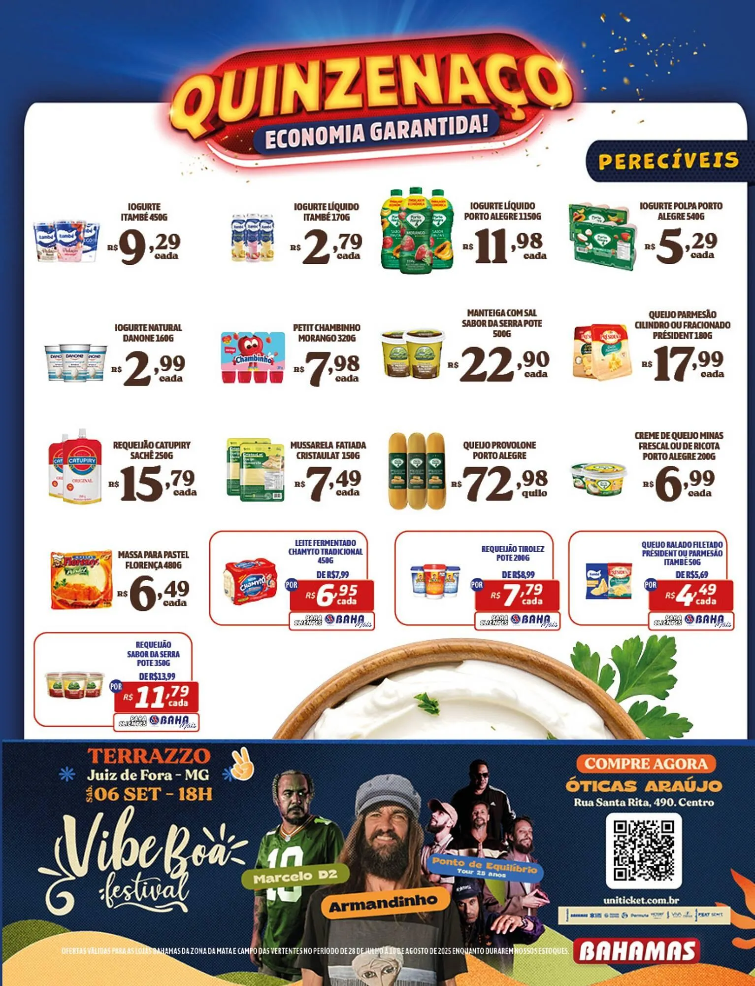 Encarte de Catálogo Bahamas Supermercados 28 de julho até 10 de agosto 2025 - Pagina 7