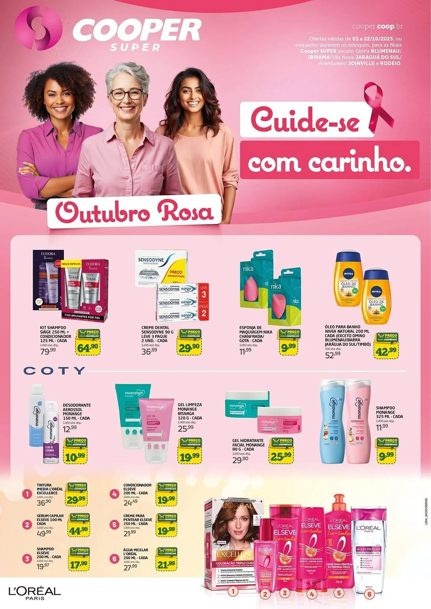 Encarte de Tabloide Cooper 1 de outubro até 22 de outubro 2025 - Pagina 1