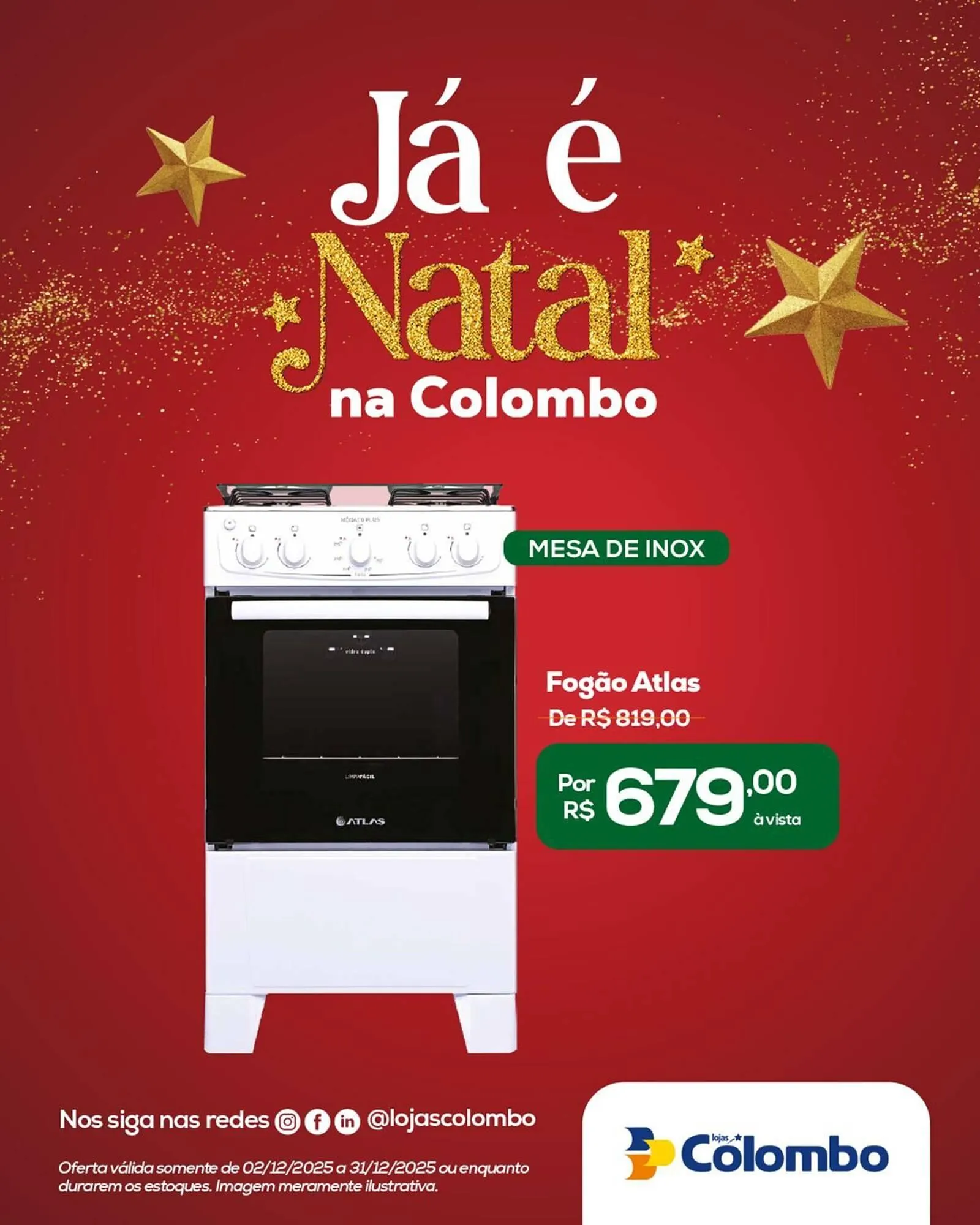 Encarte de Folheto Lojas Colombo 2 de dezembro até 31 de dezembro 2025 - Pagina 7