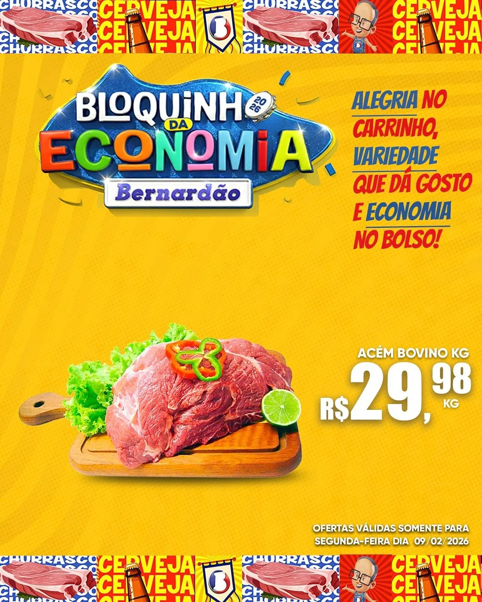 Encarte de Catálogo Supermercado Bernardão 9 de fevereiro até 9 de fevereiro 2026 - Pagina 5