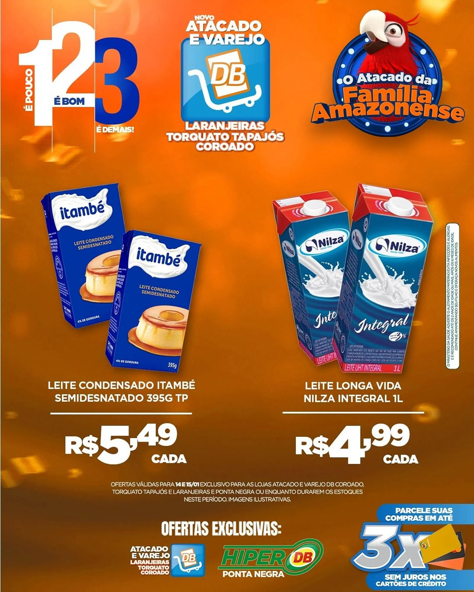 Encarte de Catálogo DB Supermercados 14 de janeiro até 15 de janeiro 2026 - Pagina 2
