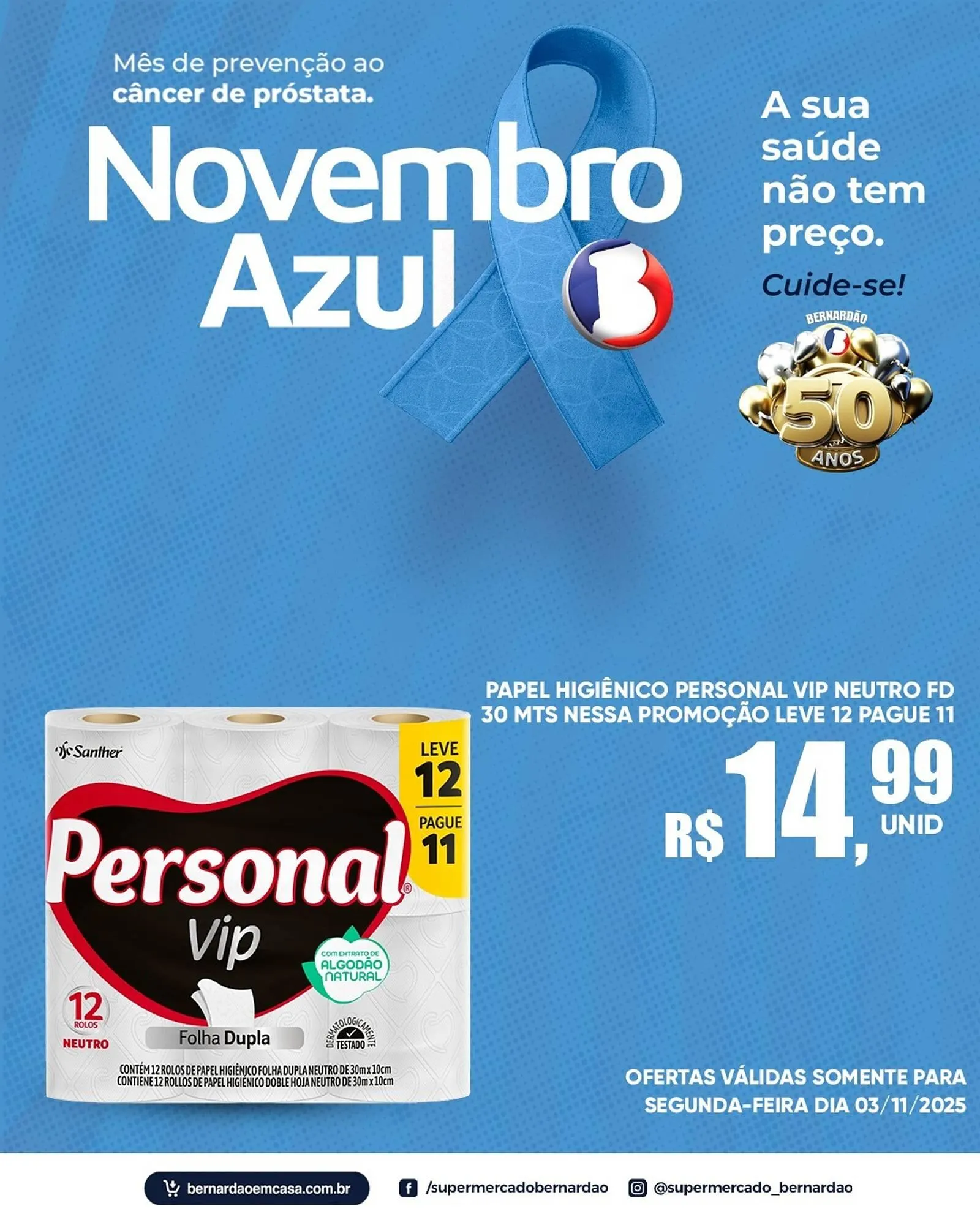 Encarte de Catálogo Supermercado Bernardão 3 de novembro até 3 de novembro 2025 - Pagina 2