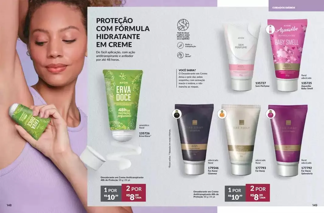 Encarte de Avon Revista Cosméticos Ciclo 8/2025 8 de abril até 15 de maio 2025 - Pagina 75