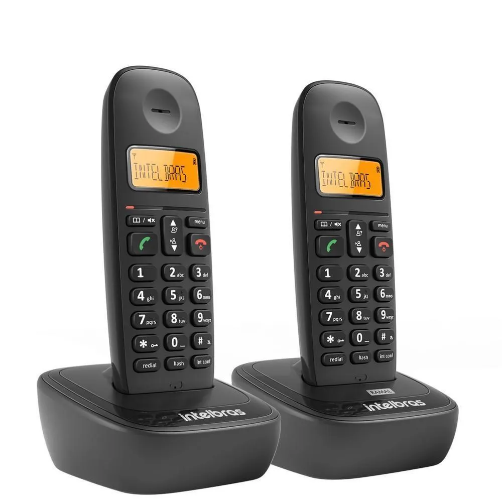 Telefone sem fio combo ts2512 com ramal adicional - 4122512, intelbras, INTELBRAS