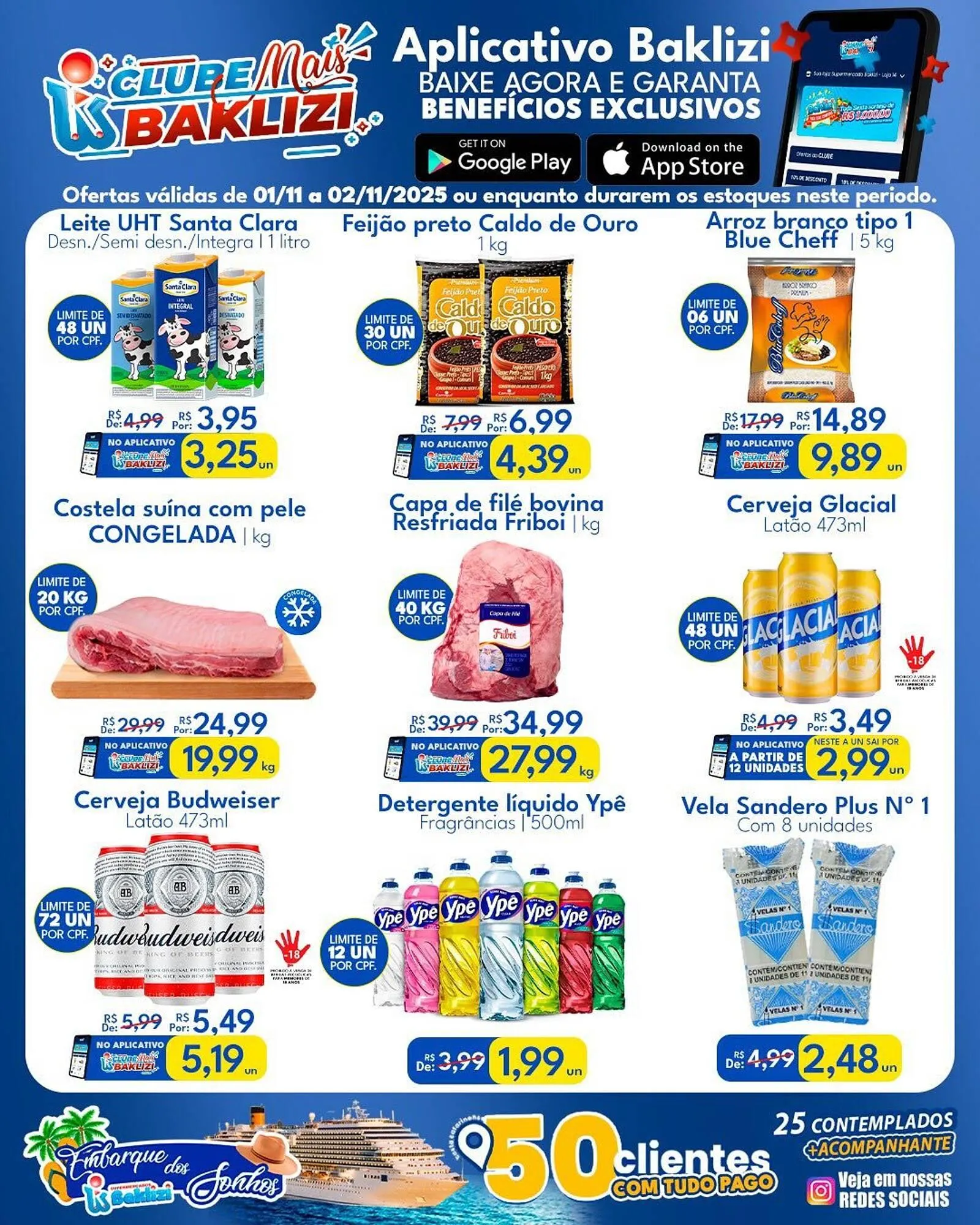 Encarte de Catálogo Supermercados Baklizi 1 de novembro até 2 de novembro 2025 - Pagina 2