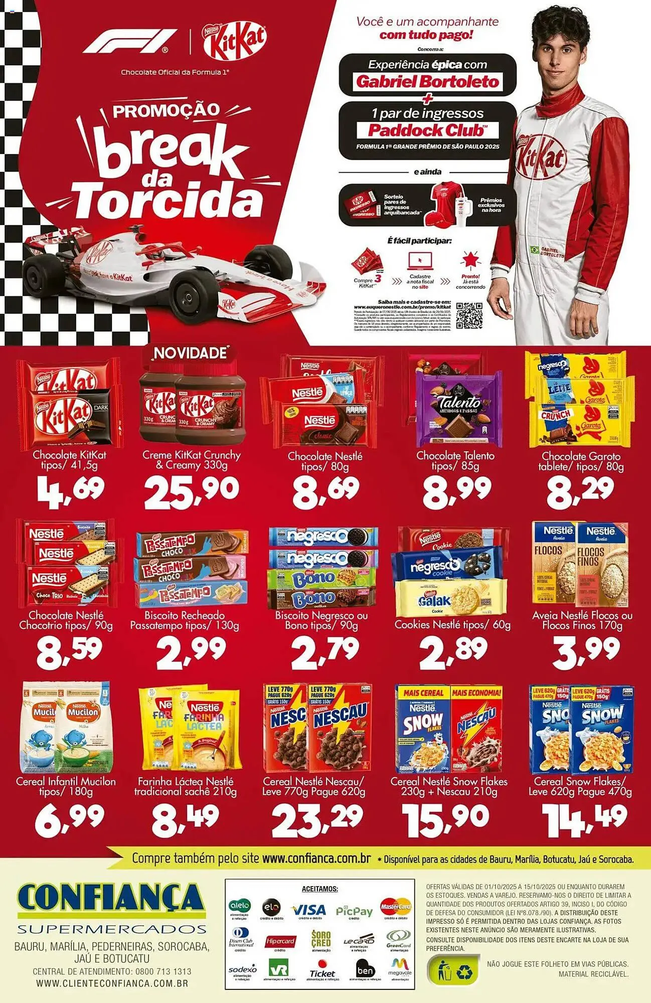 Encarte de Catálogo Confiança Supermercados 1 de outubro até 16 de outubro 2025 - Pagina 2