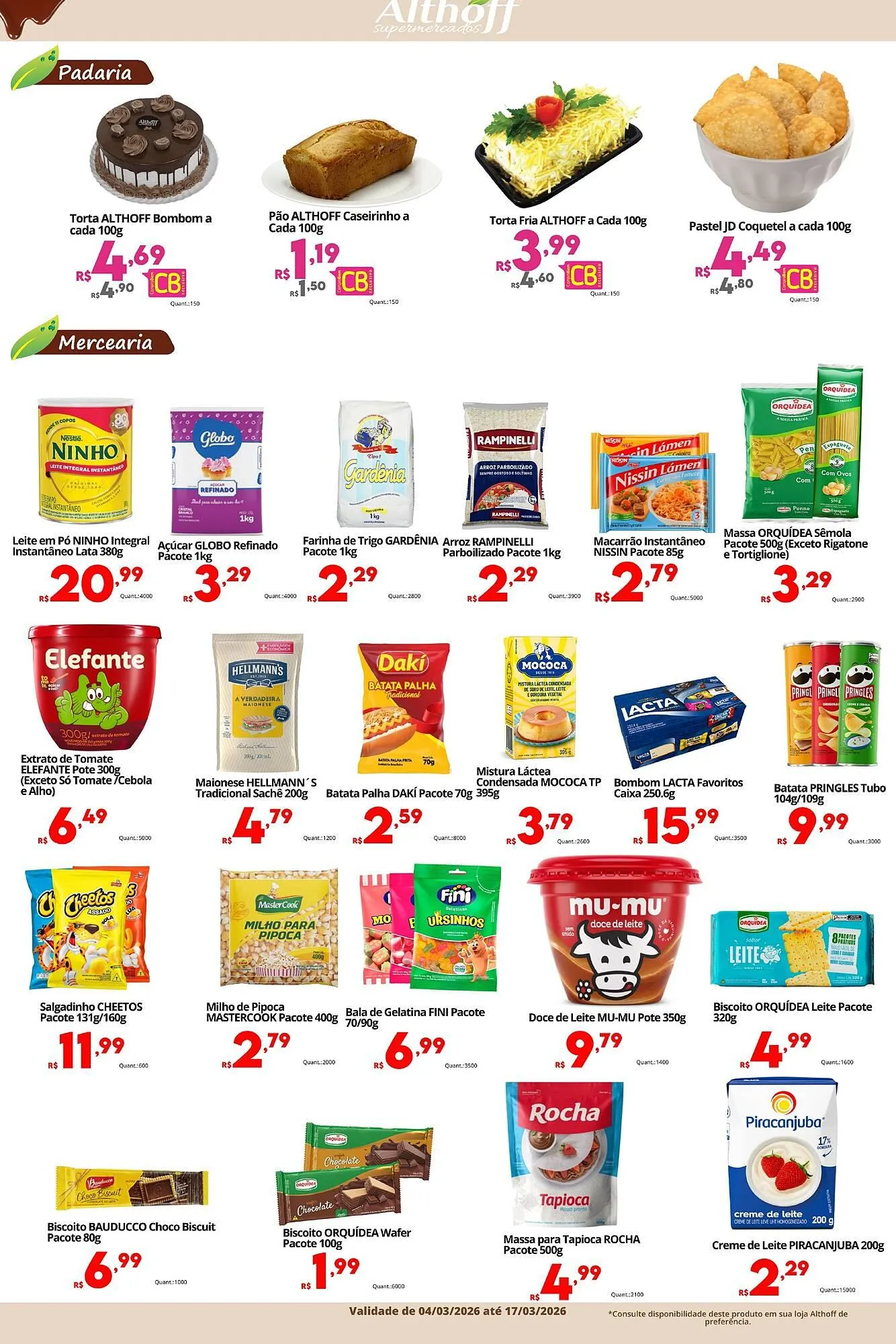 Encarte de Encarte Althoff Supermercados 16 de março até 17 de março 2026 - Pagina 3