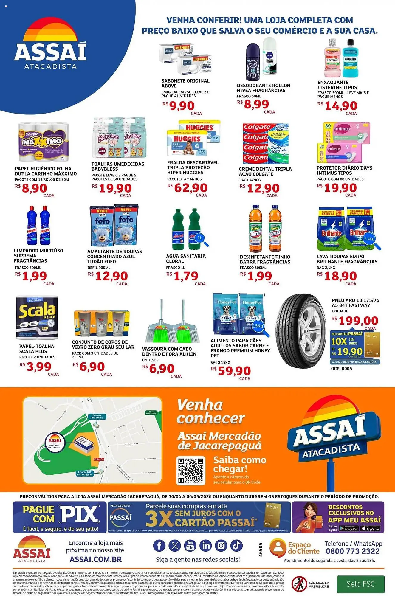 Encarte de Encarte Assaí Atacadista 30 de abril até 7 de maio 2026 - Pagina 4
