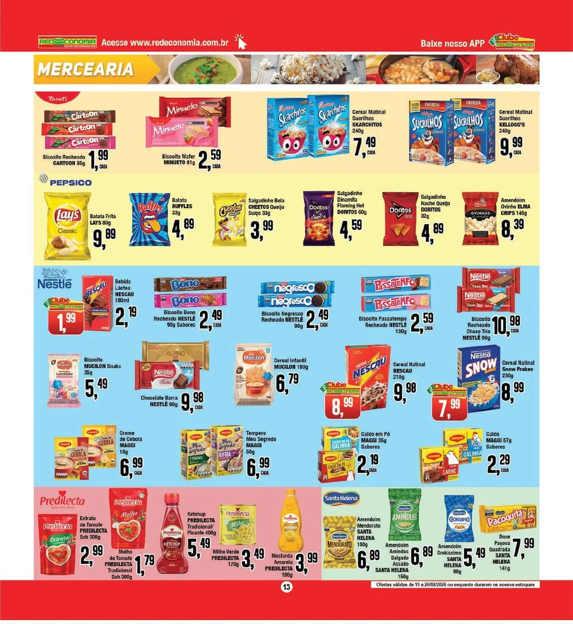 Encarte de Encarte Rede Economia 19 de fevereiro até 19 de fevereiro 2026 - Pagina 13