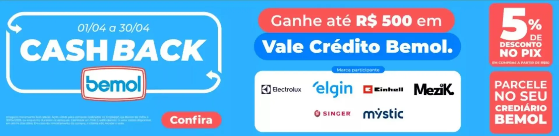 Encarte de Ofertas Lojas Bemol 14 de abril até 30 de abril 2025 - Pagina 2