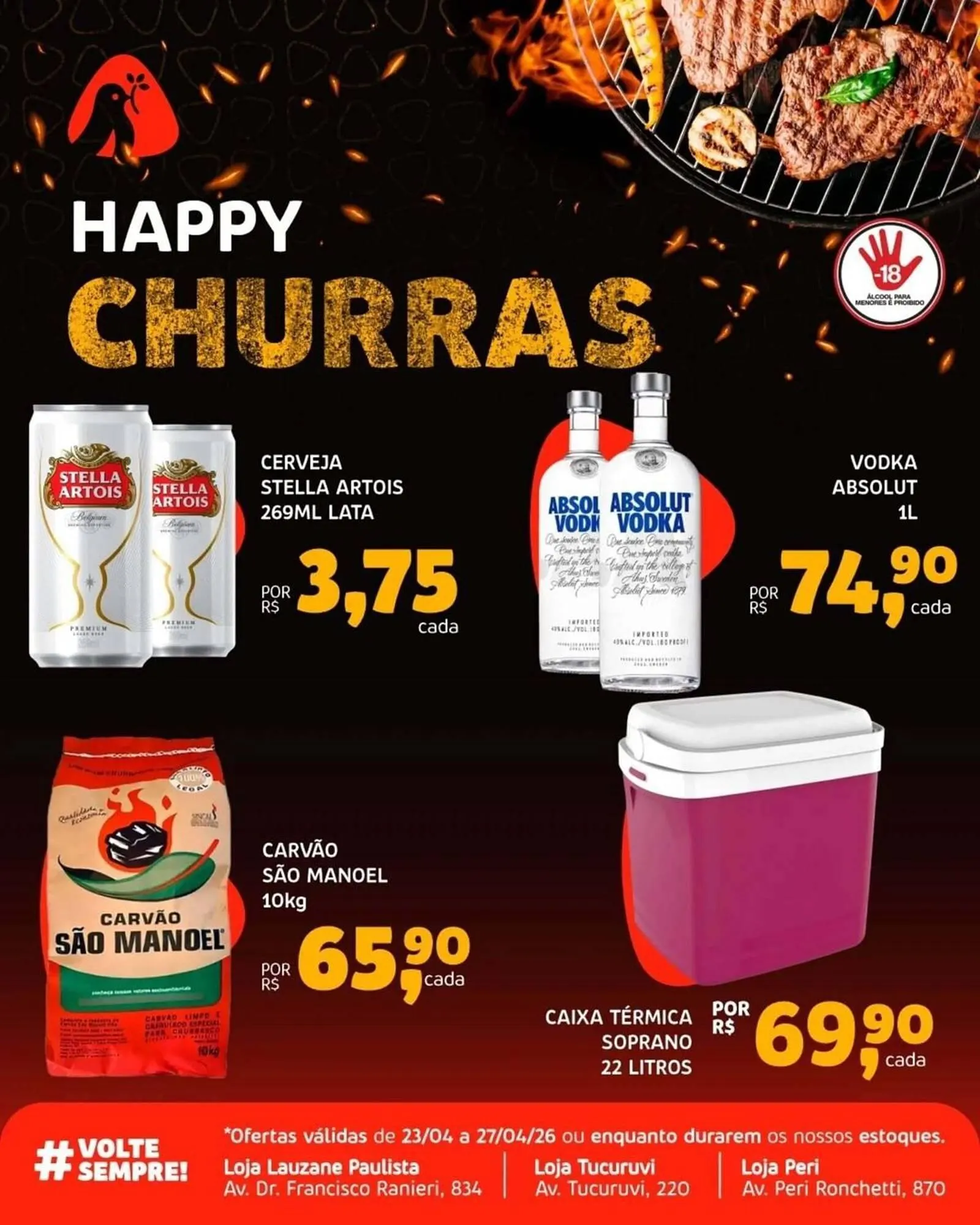 Encarte de Catálogo Trimais Supermercado 23 de abril até 27 de abril 2026 - Pagina 6