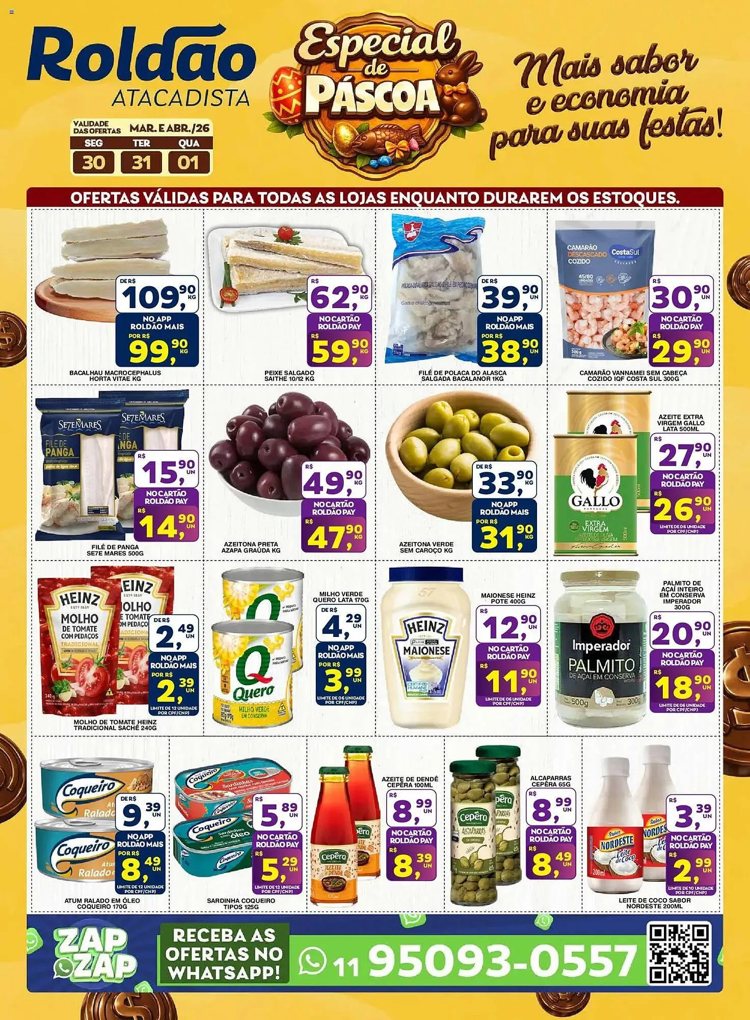 Encarte de Folheto Roldão 30 de março até 1 de abril 2026 - Pagina 1